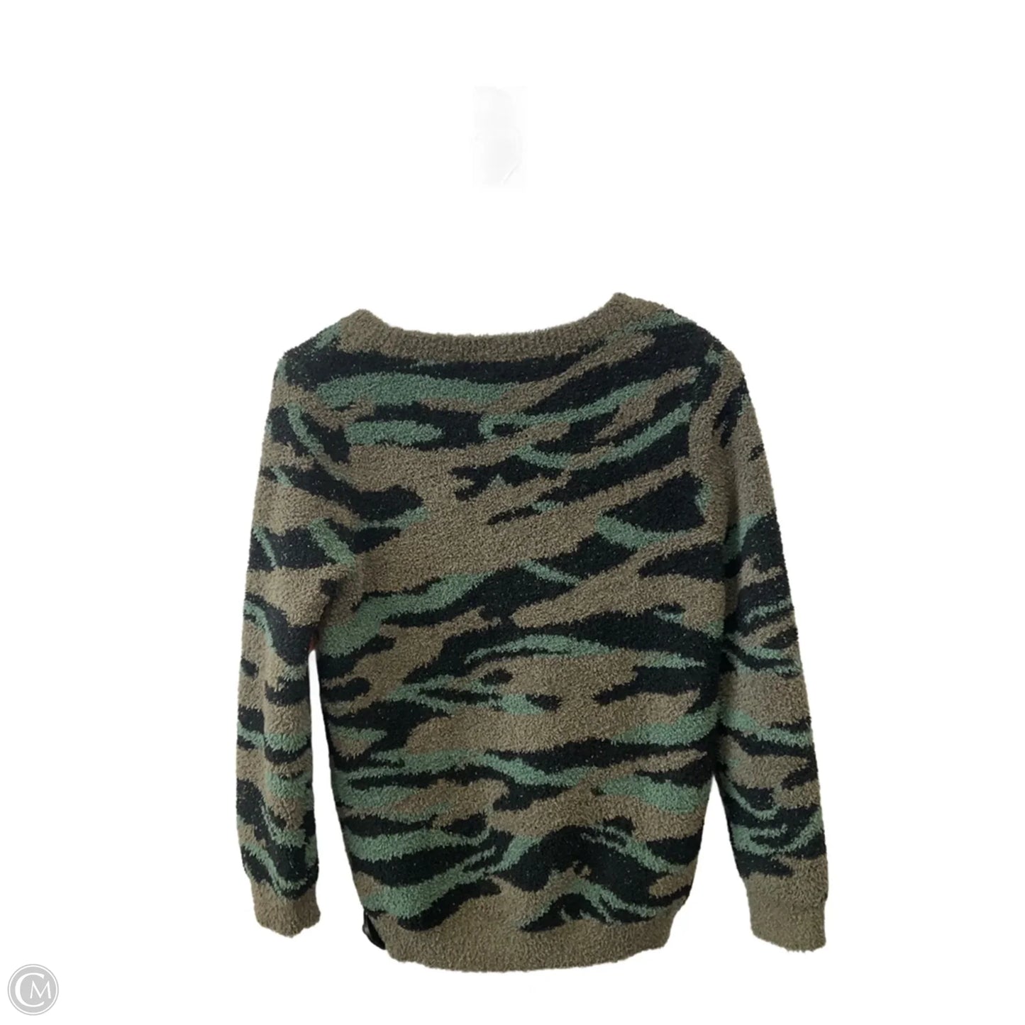 Sweater By Barefoot Dreams In Camouflage Print, Size: Xs