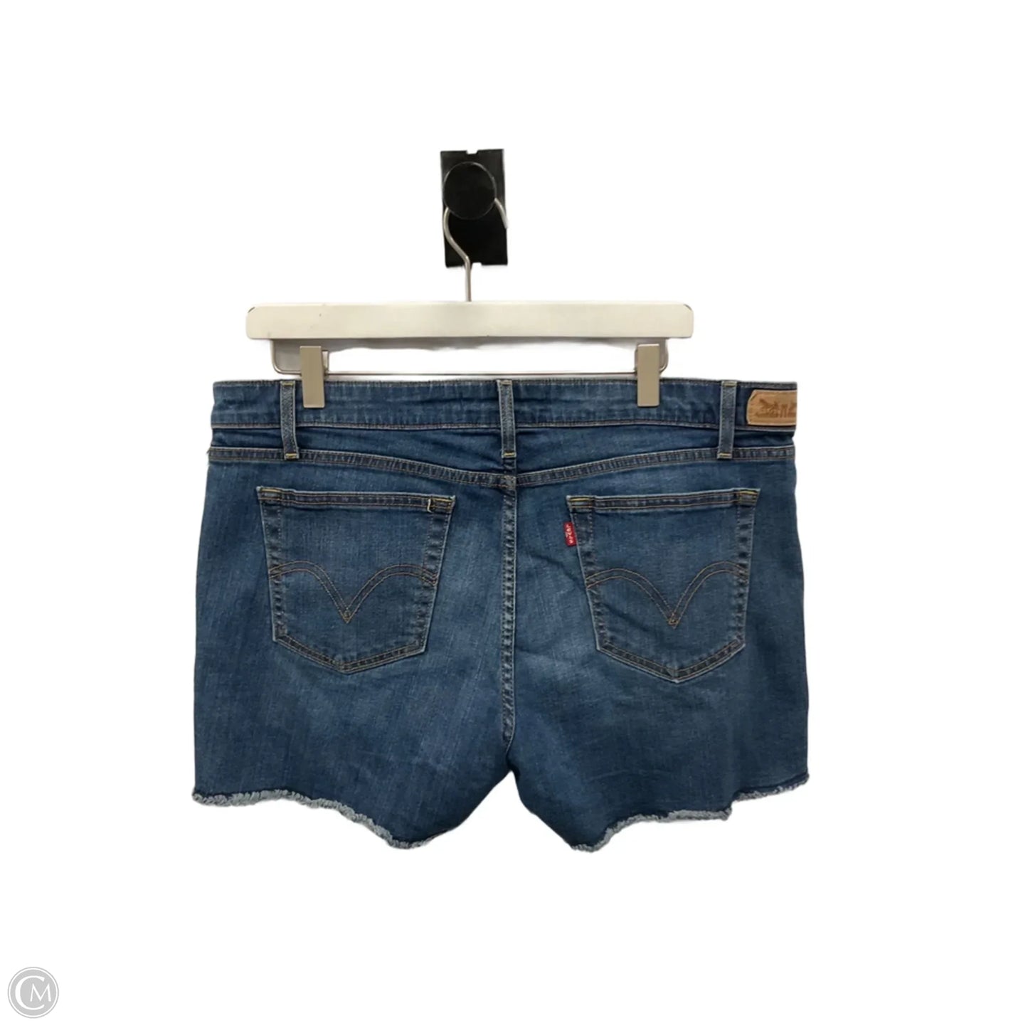 Shorts By Levis In Blue Denim, Size: 16