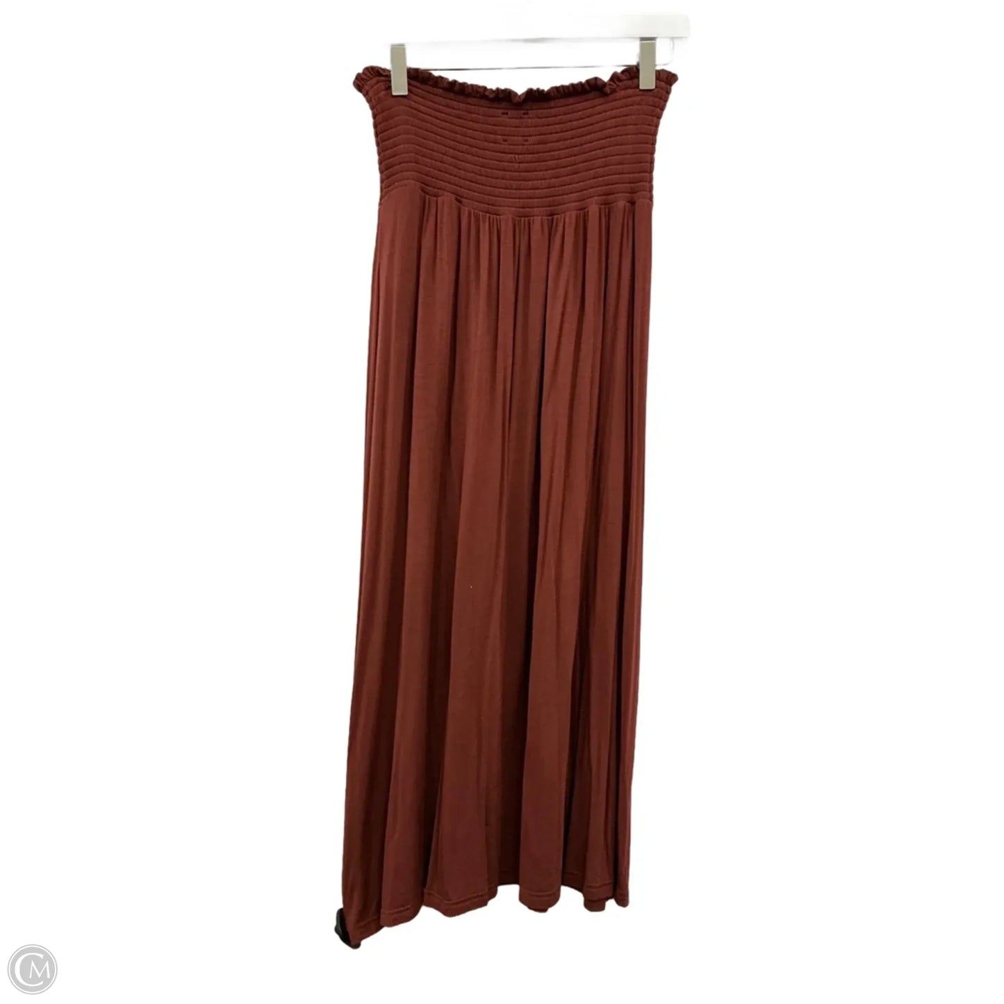 Dress Casual Midi By Gap In Maroon, Size: S