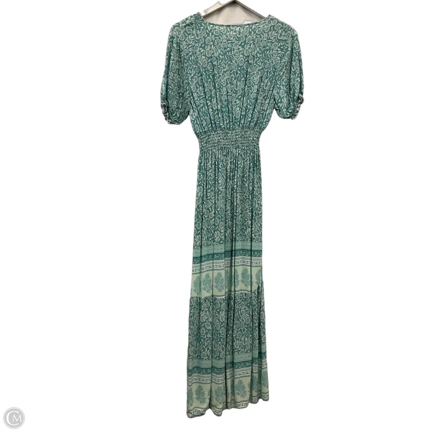 Dress Casual Maxi By Clothes Mentor In Aqua, Size: Xl