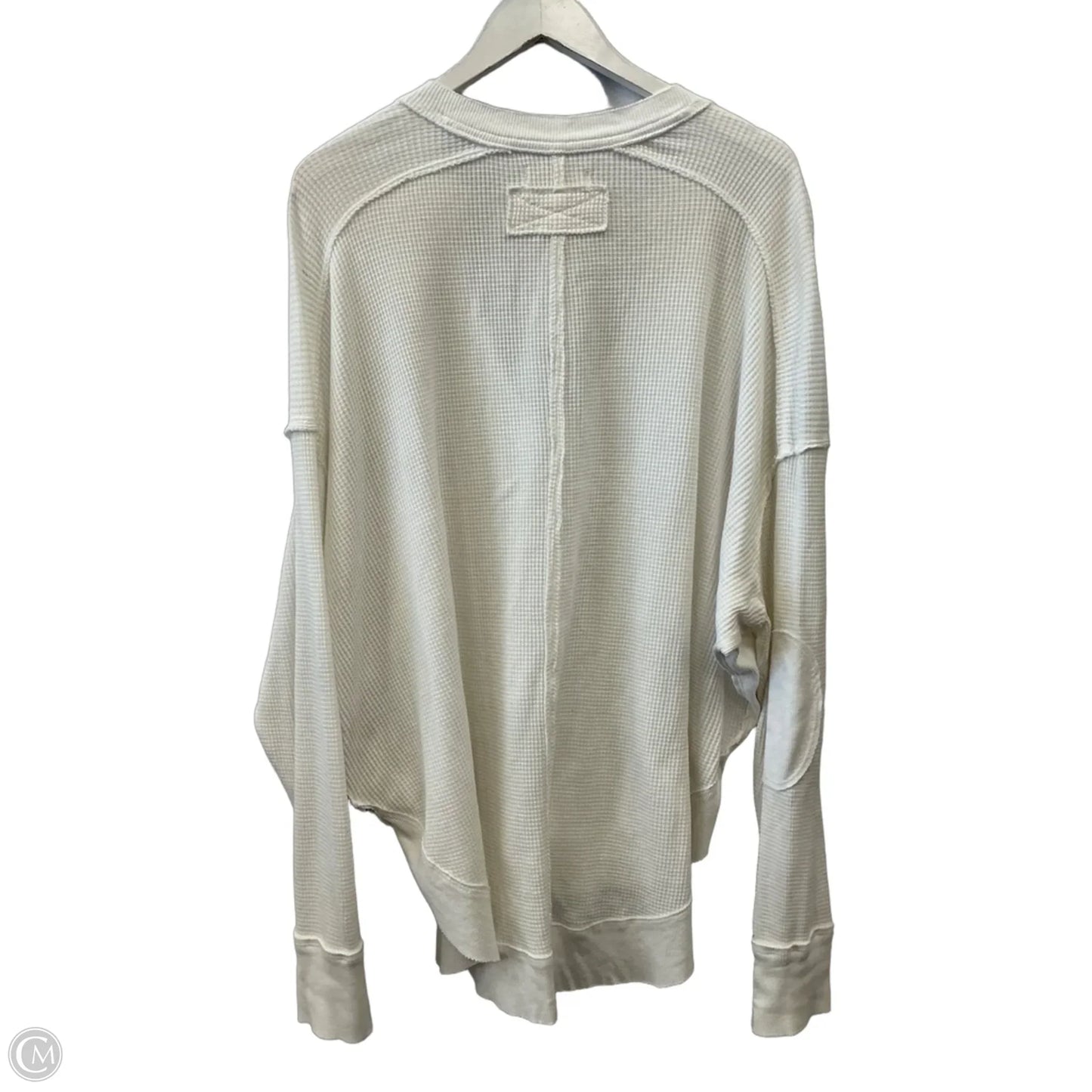 Top Long Sleeve By We The Free In White, Size: S