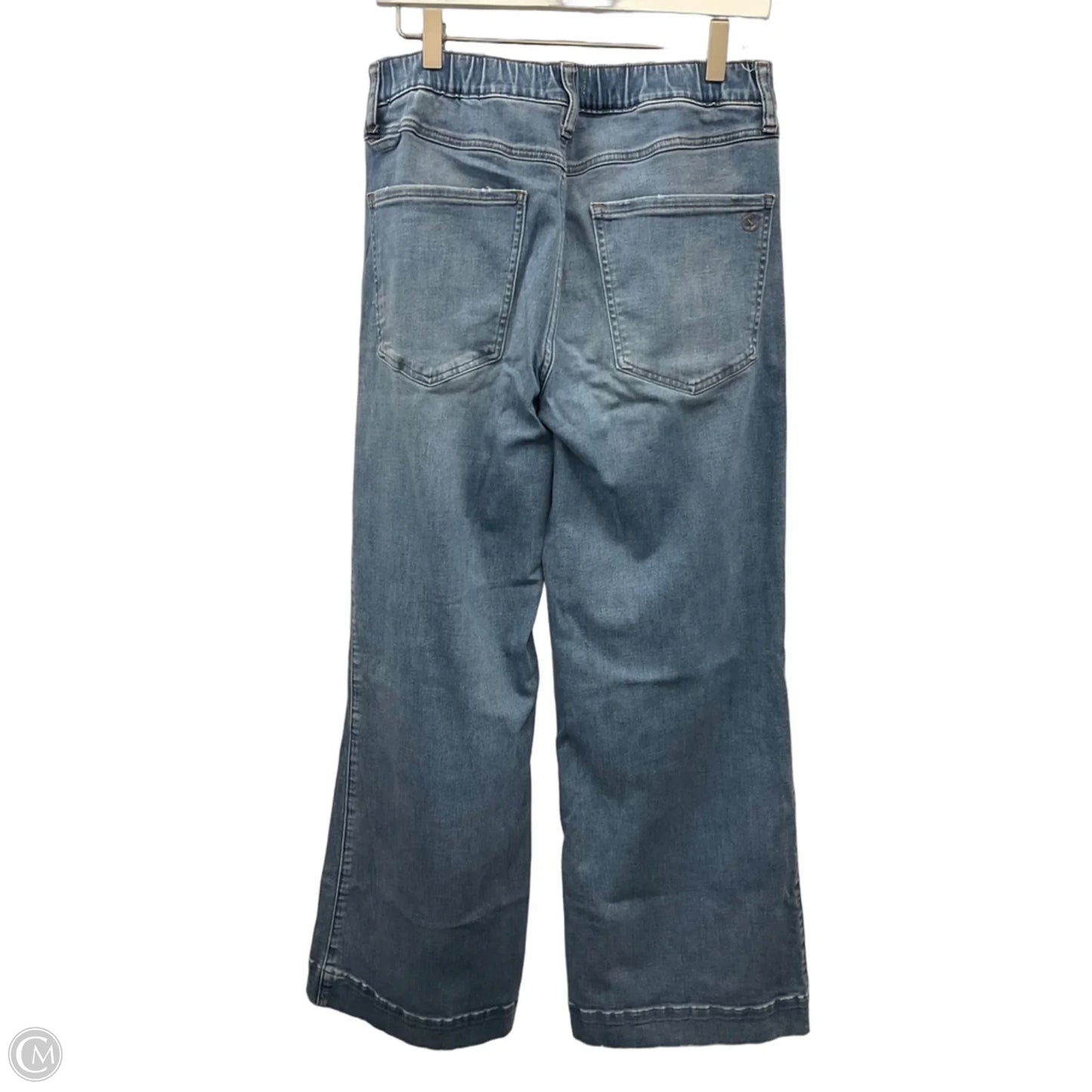 Jeans Wide Leg By Upwest In Blue Denim, Size: 8