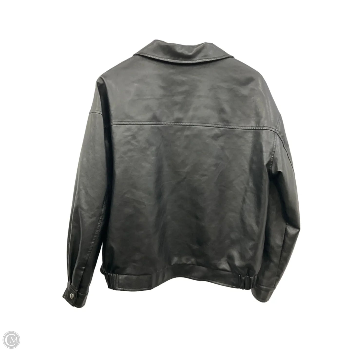 Jacket Moto By Shein In Black, Size: S