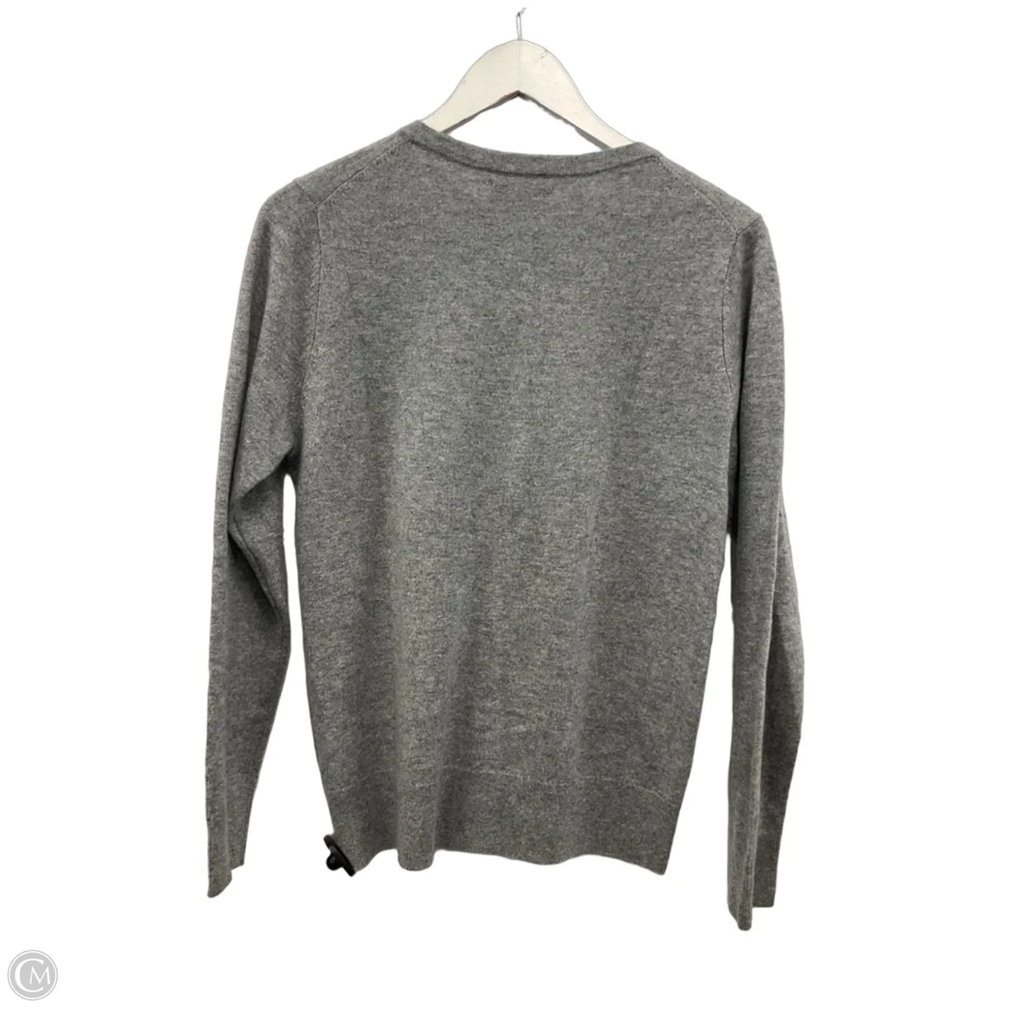 Sweater Cardigan Cashmere By Quince In Grey, Size: M
