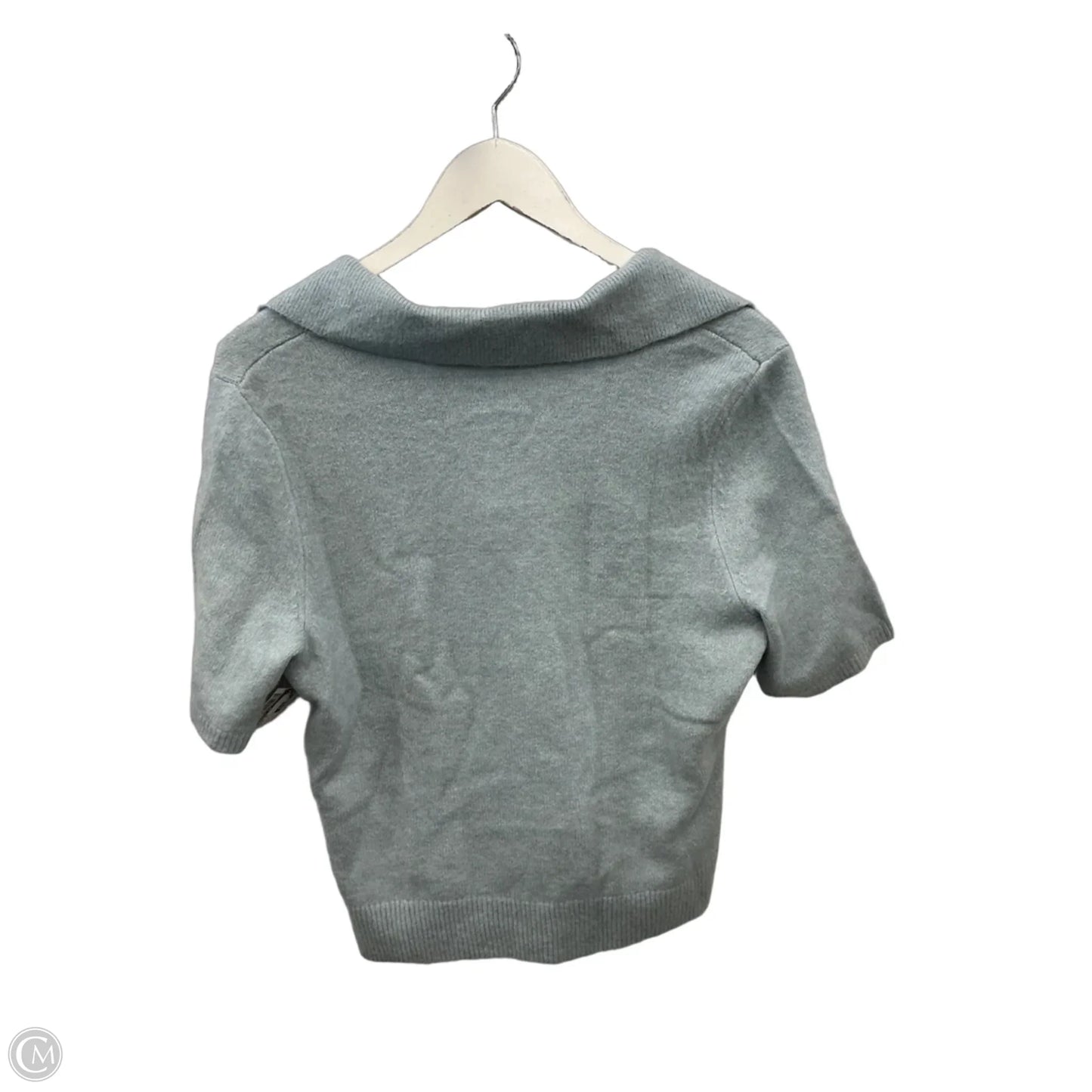 Sweater Short Sleeve By Abercrombie And Fitch In Blue, Size: L