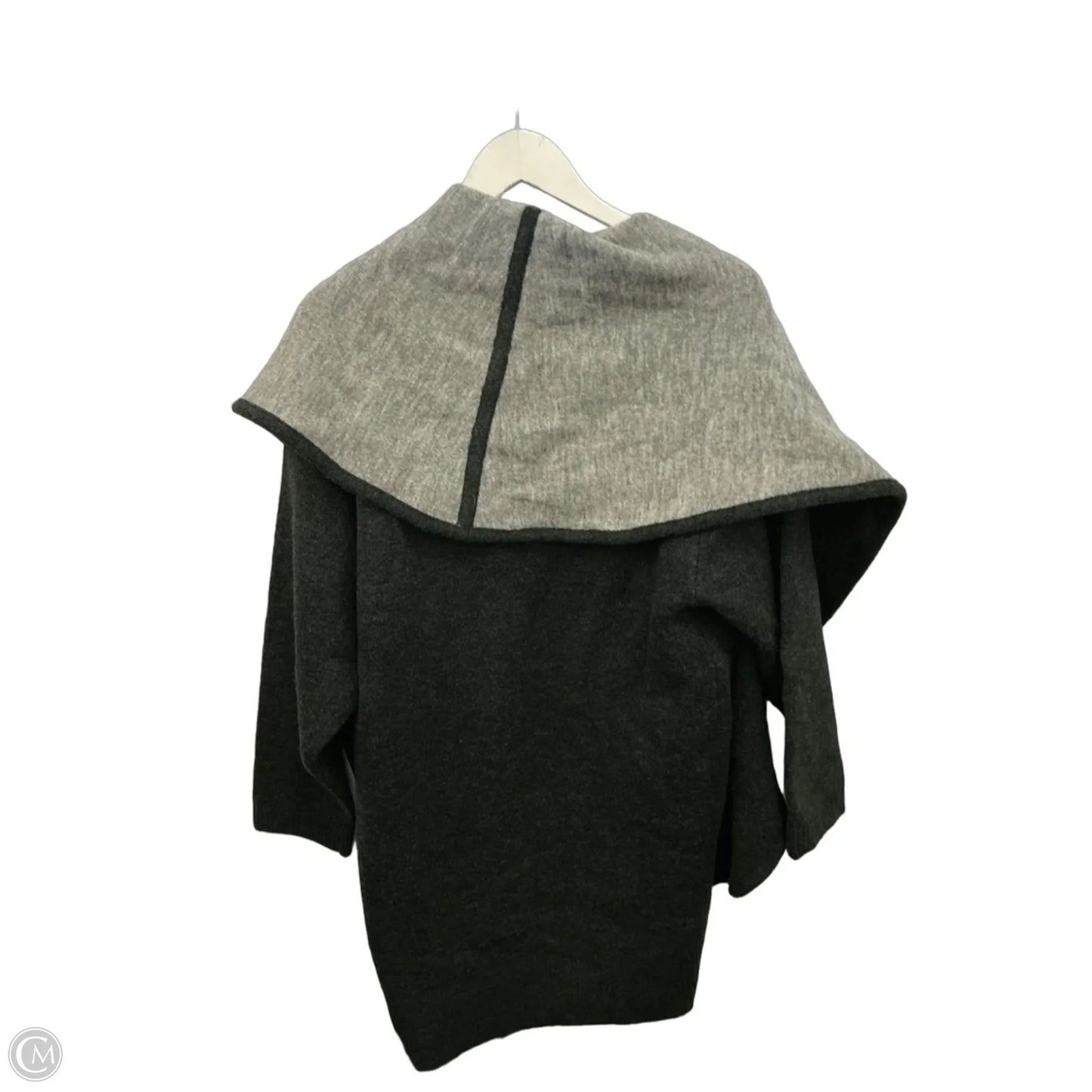 Sweater Cardigan By Dkny In Grey, Size: S