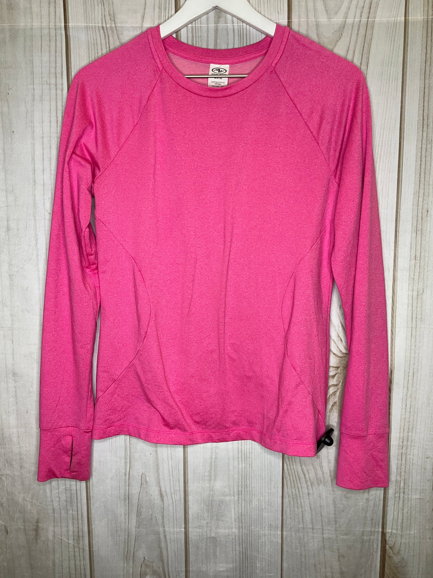 Athletic Top Long Sleeve Crewneck By Athletic Works Size: M