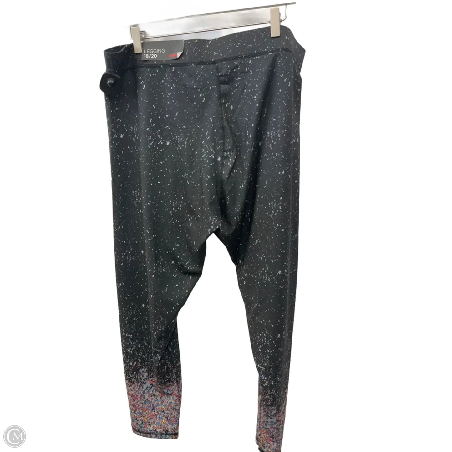 Athletic Leggings By Avenue In Black, Size: 1x