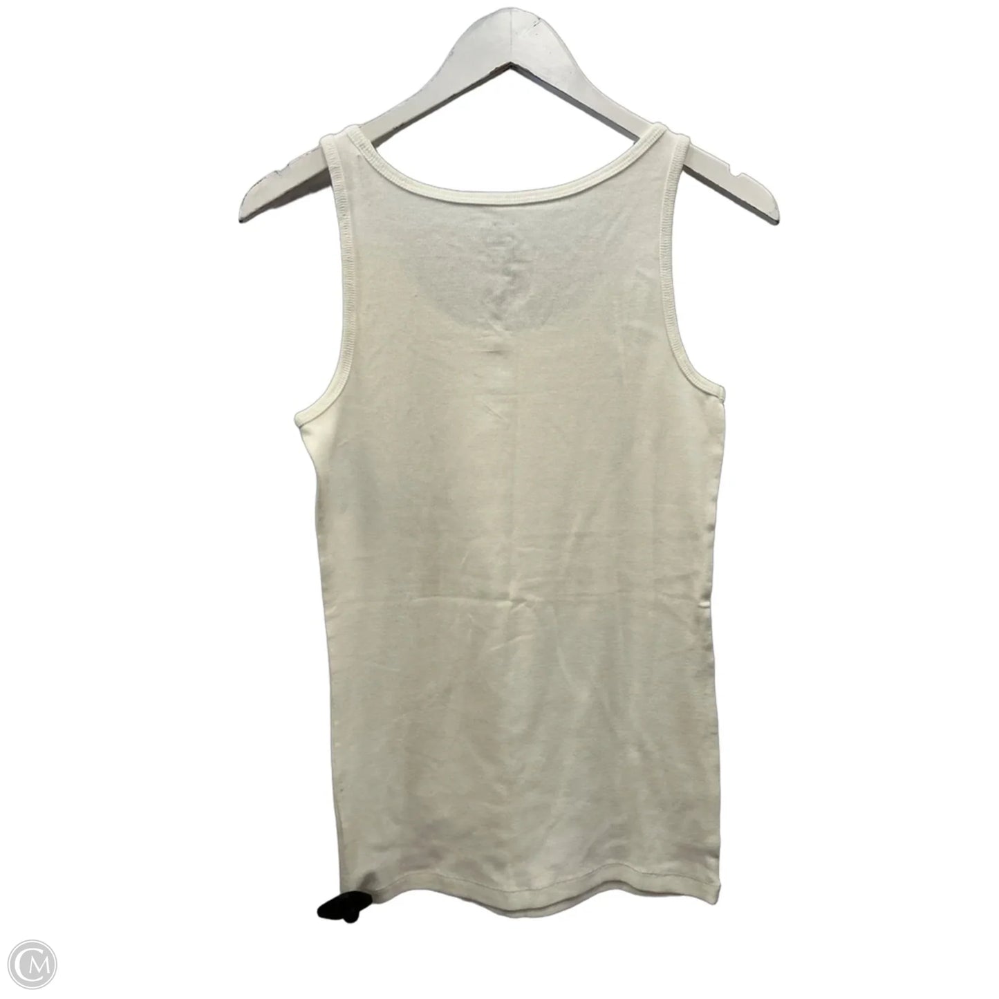 Top Sleeveless Basic By Sonoma In White, Size: M