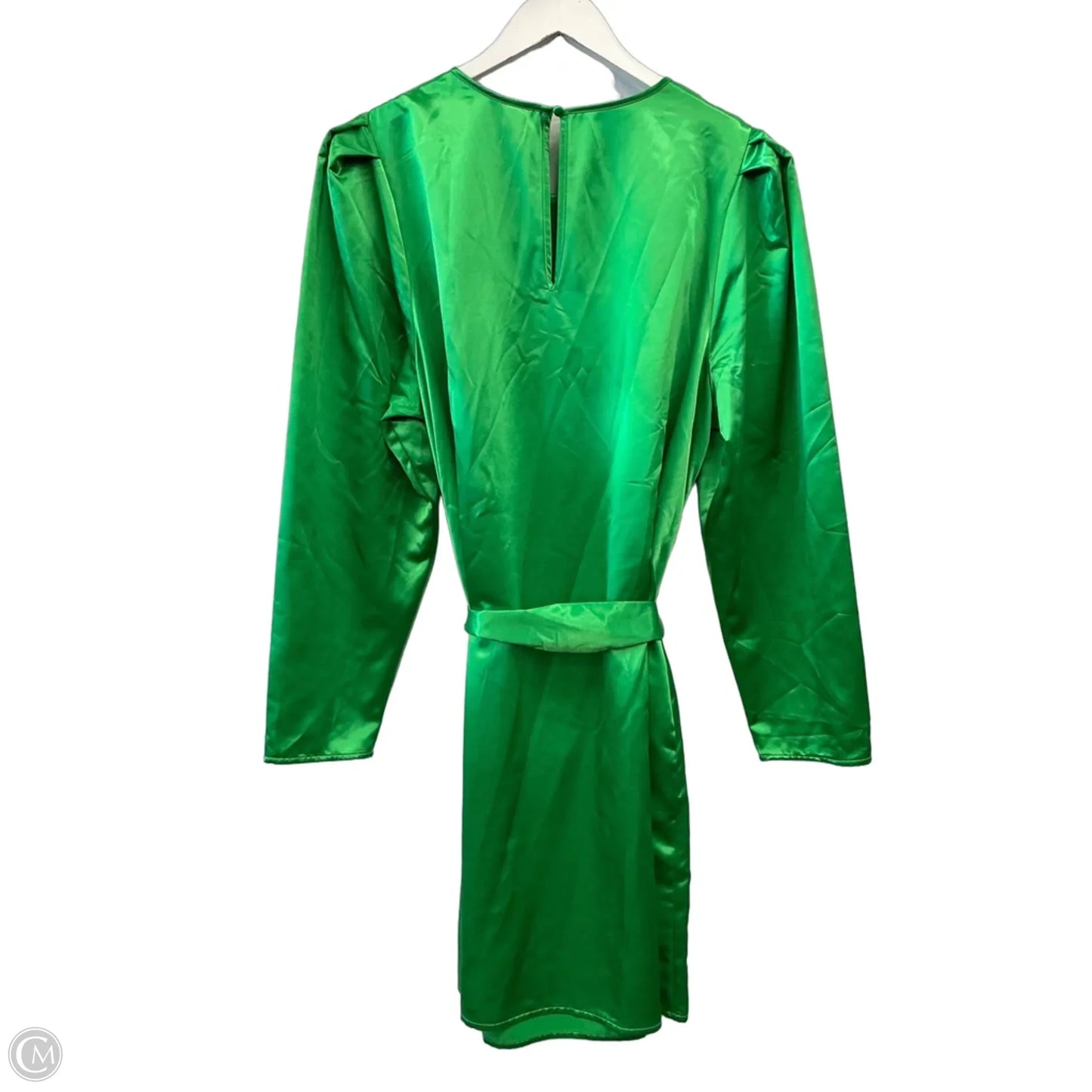 Dress Casual Midi By A New Day In Green, Size: Xl