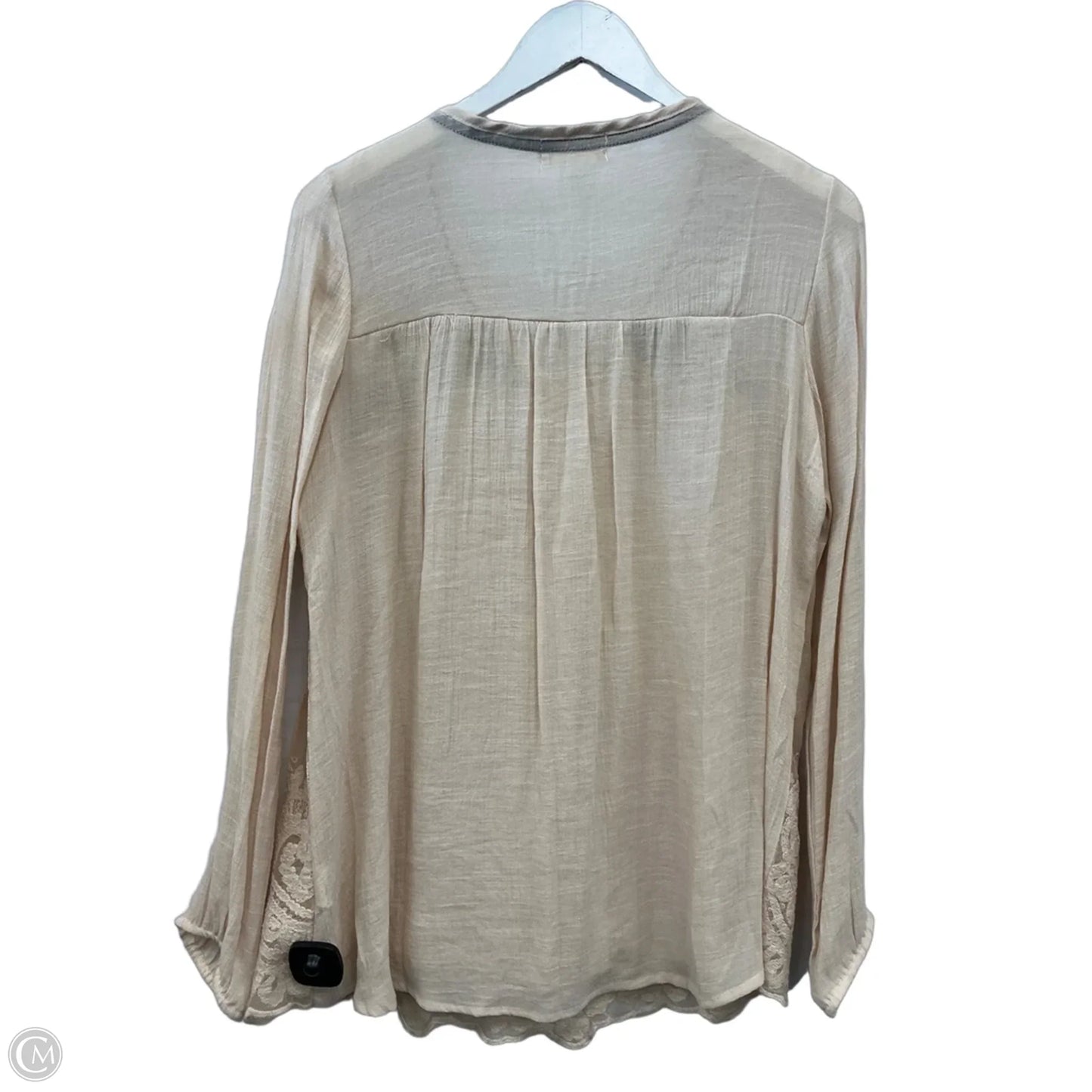 Top 3/4 Sleeve By Altard State In Ivory, Size: M