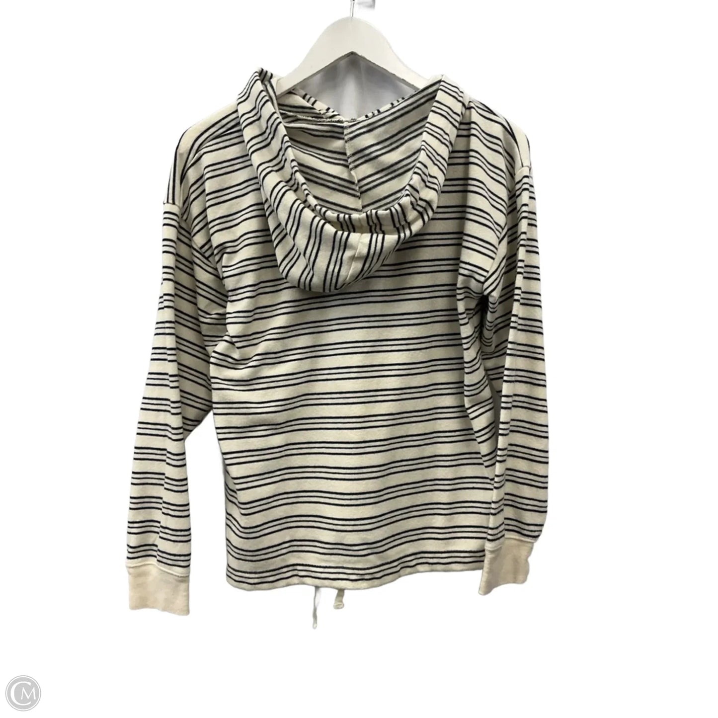 Top Long Sleeve By J. Crew In Blue & Cream, Size: S