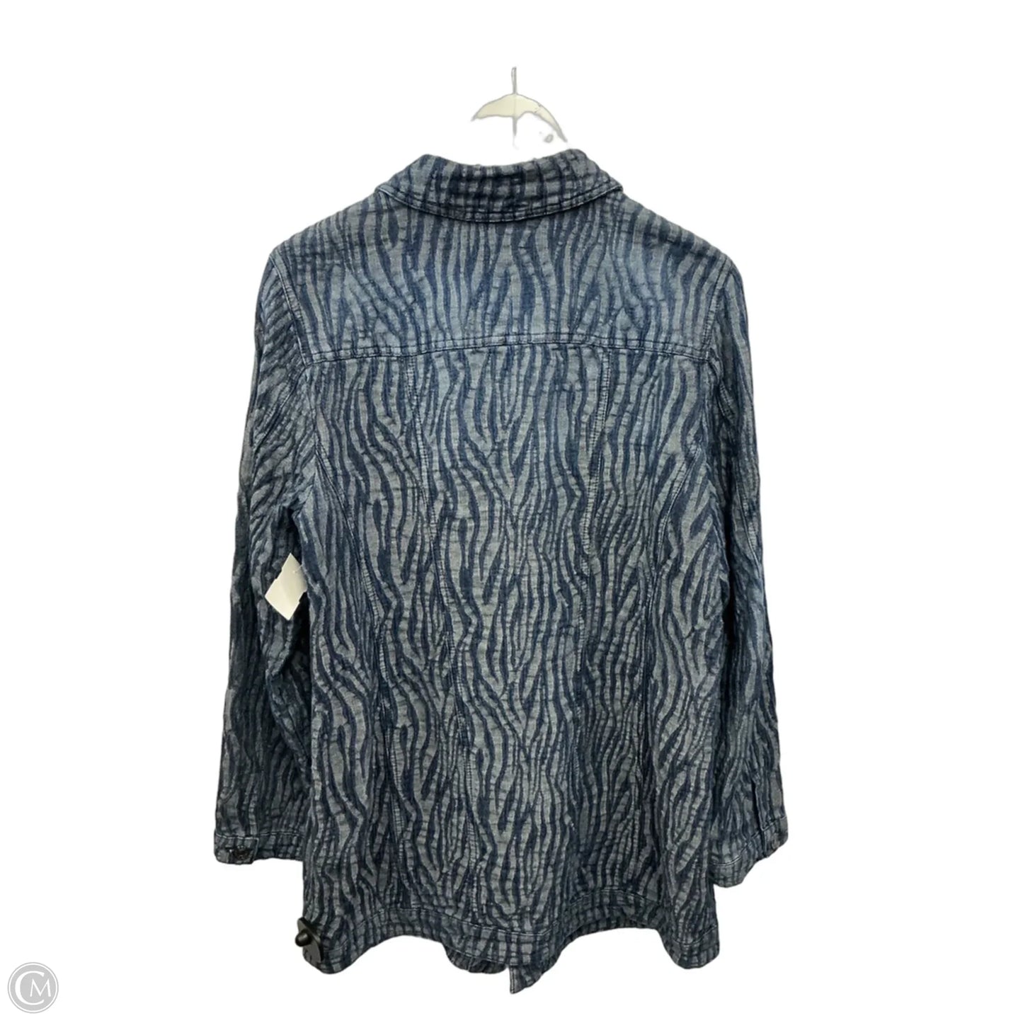 Jacket Other By Chicos In Blue, Size: M