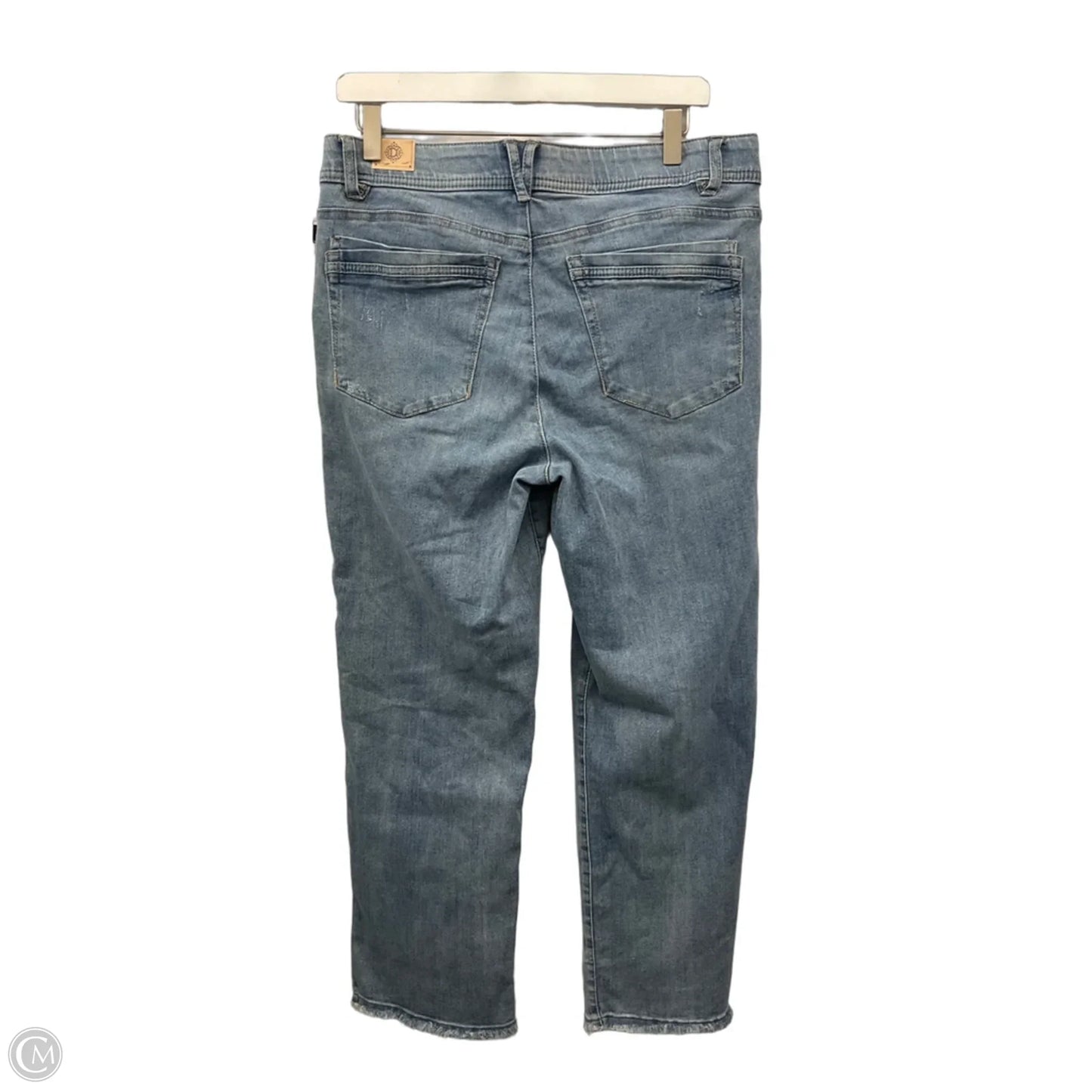 Jeans Straight By Democracy In Blue Denim, Size: 12