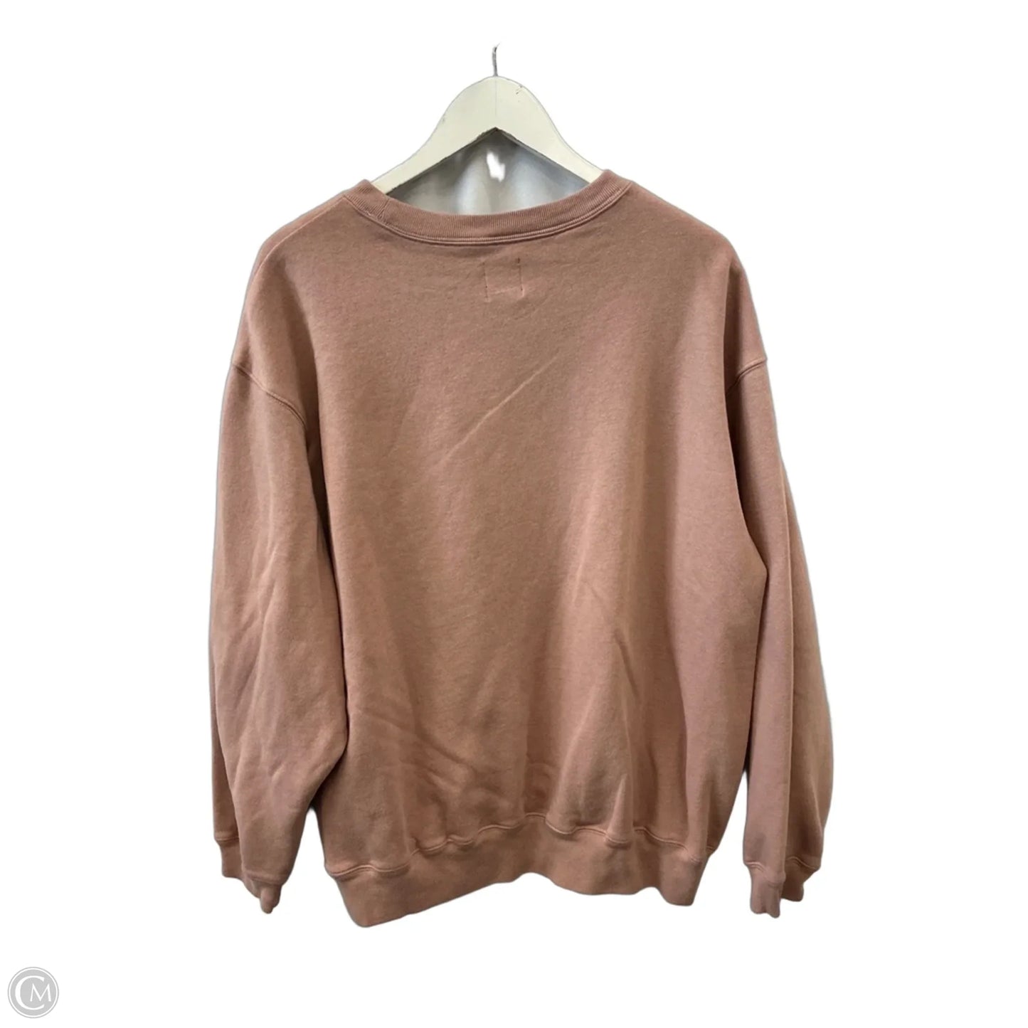 Sweatshirt Crewneck By Gap In Pink, Size: Xxl