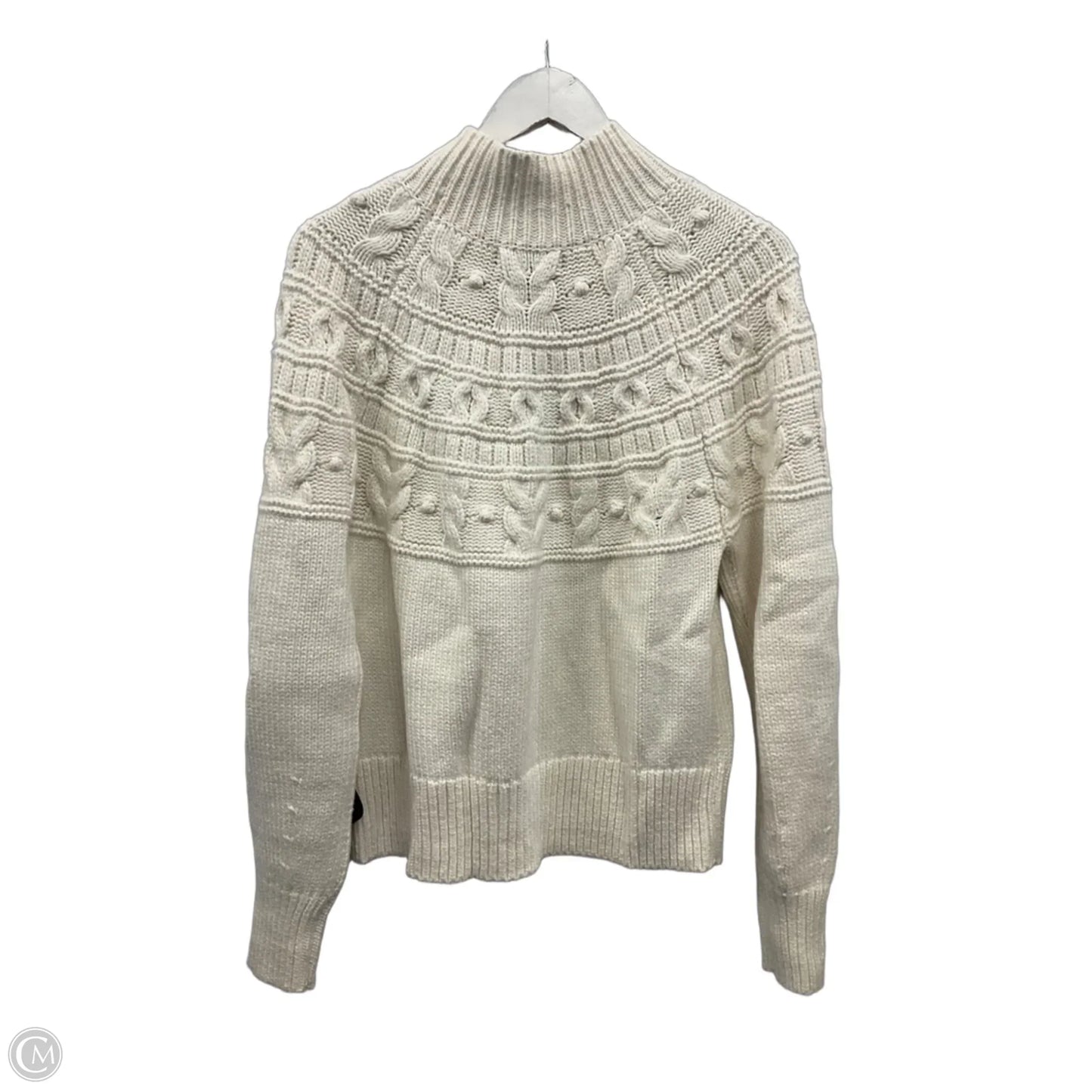 Sweater By Banana Republic In White, Size: M