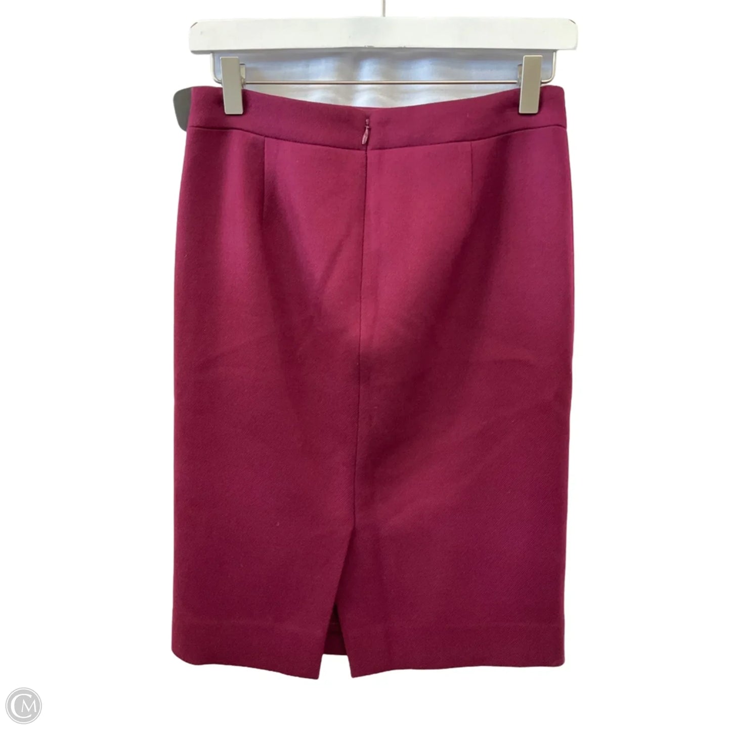 Skirt Maxi By J. Crew In Maroon, Size: 0