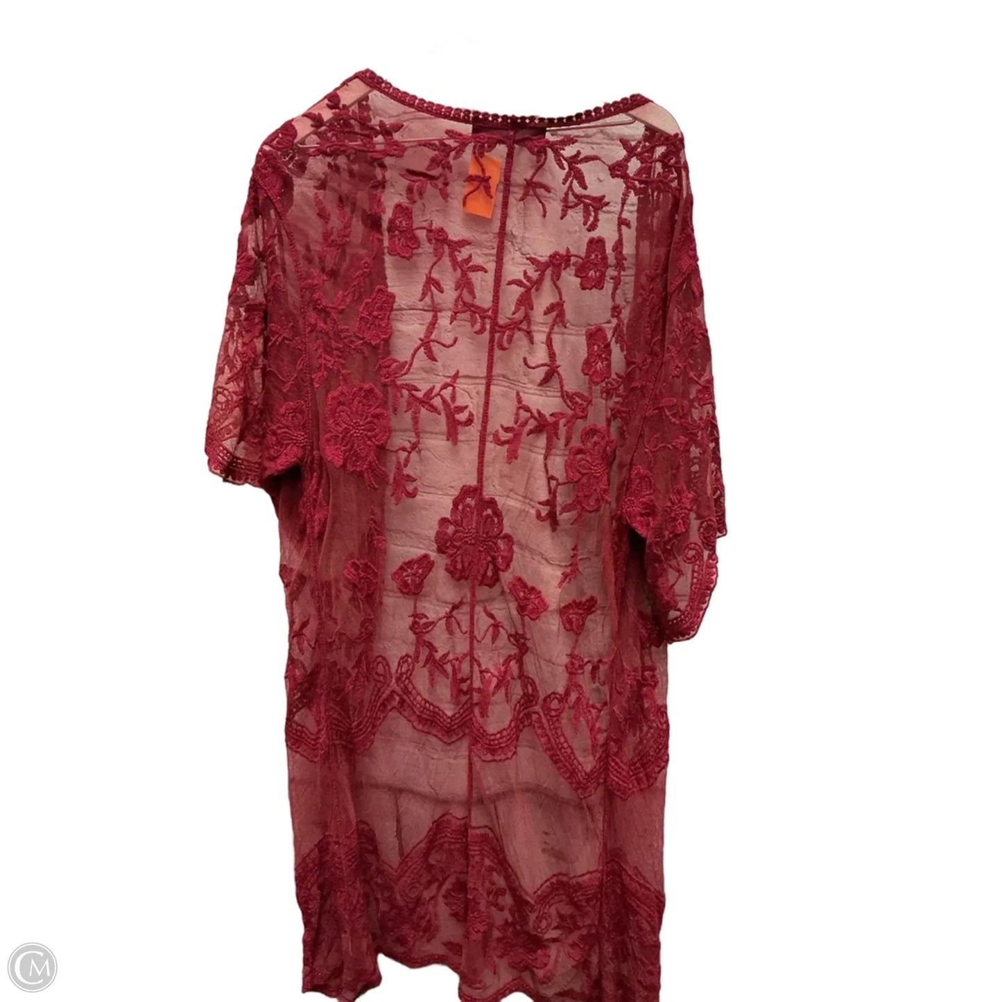 Cardigan By Blue Rain In Red, Size: M