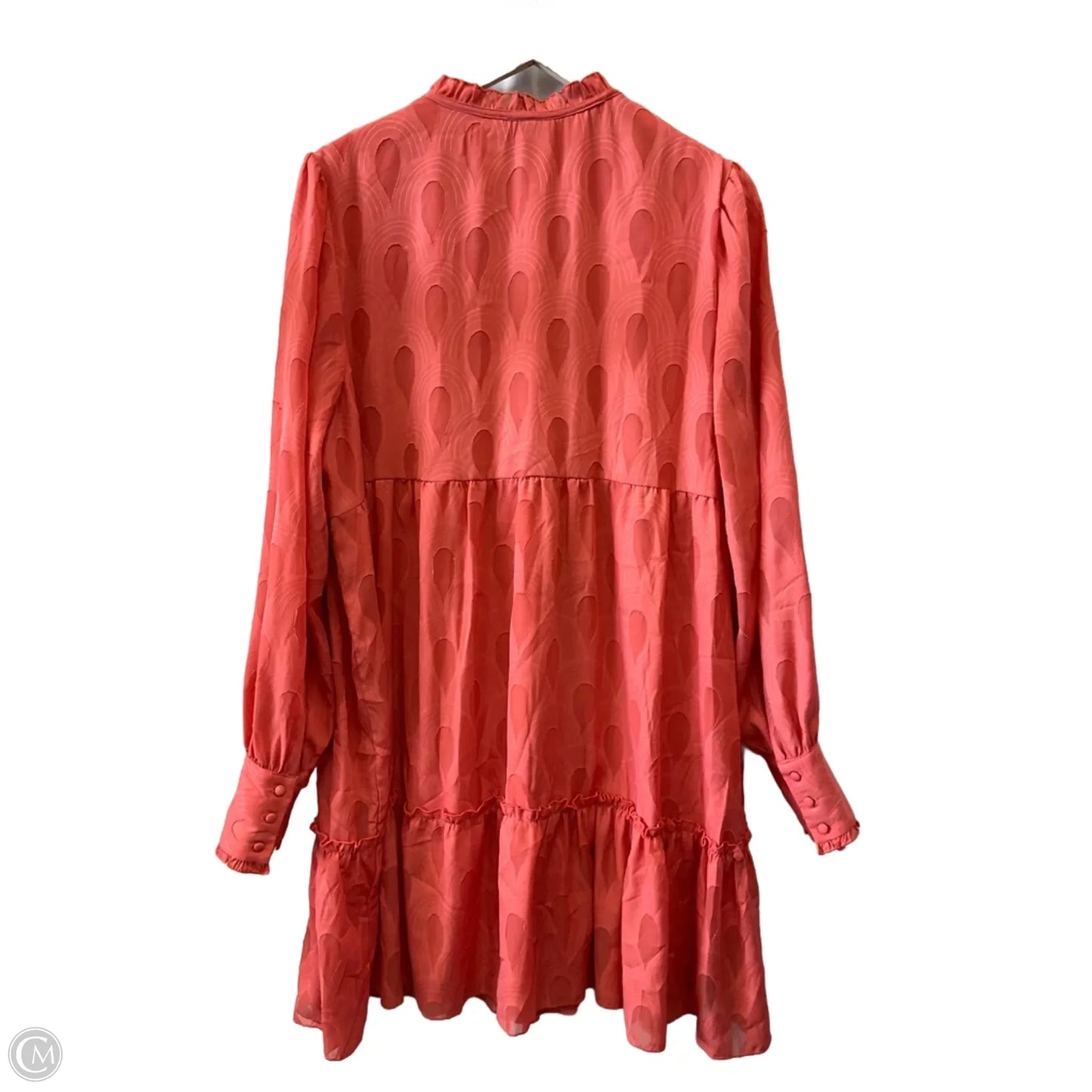 Tunic Long Sleeve By Ophelia Roe In Coral, Size: Xl