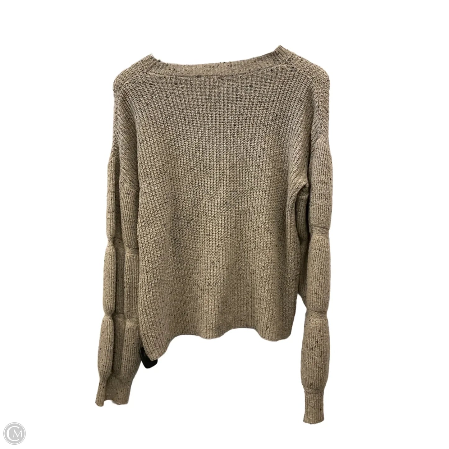 Sweater By Hem & Thread In Beige, Size: S