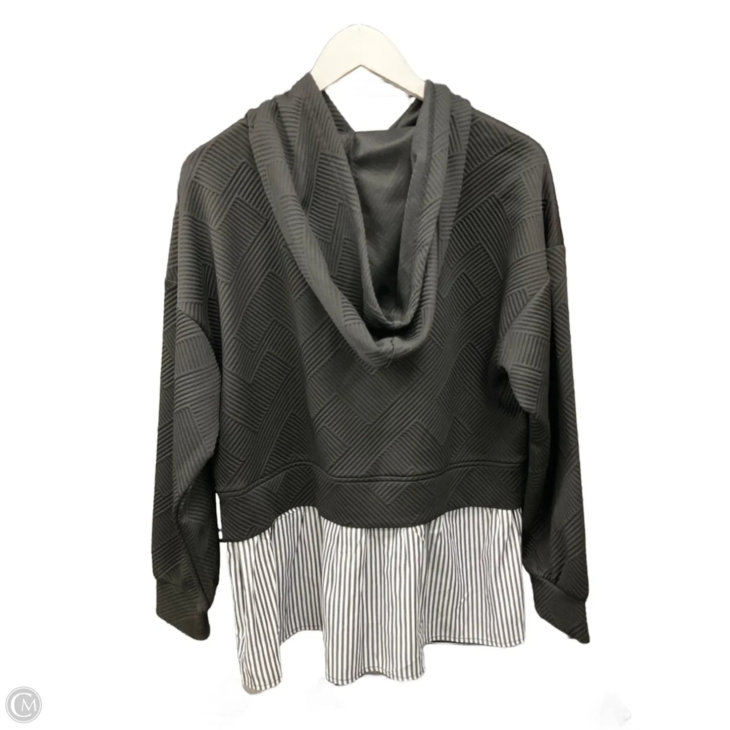 Top Long Sleeve By Jodifl In Black, Size: L