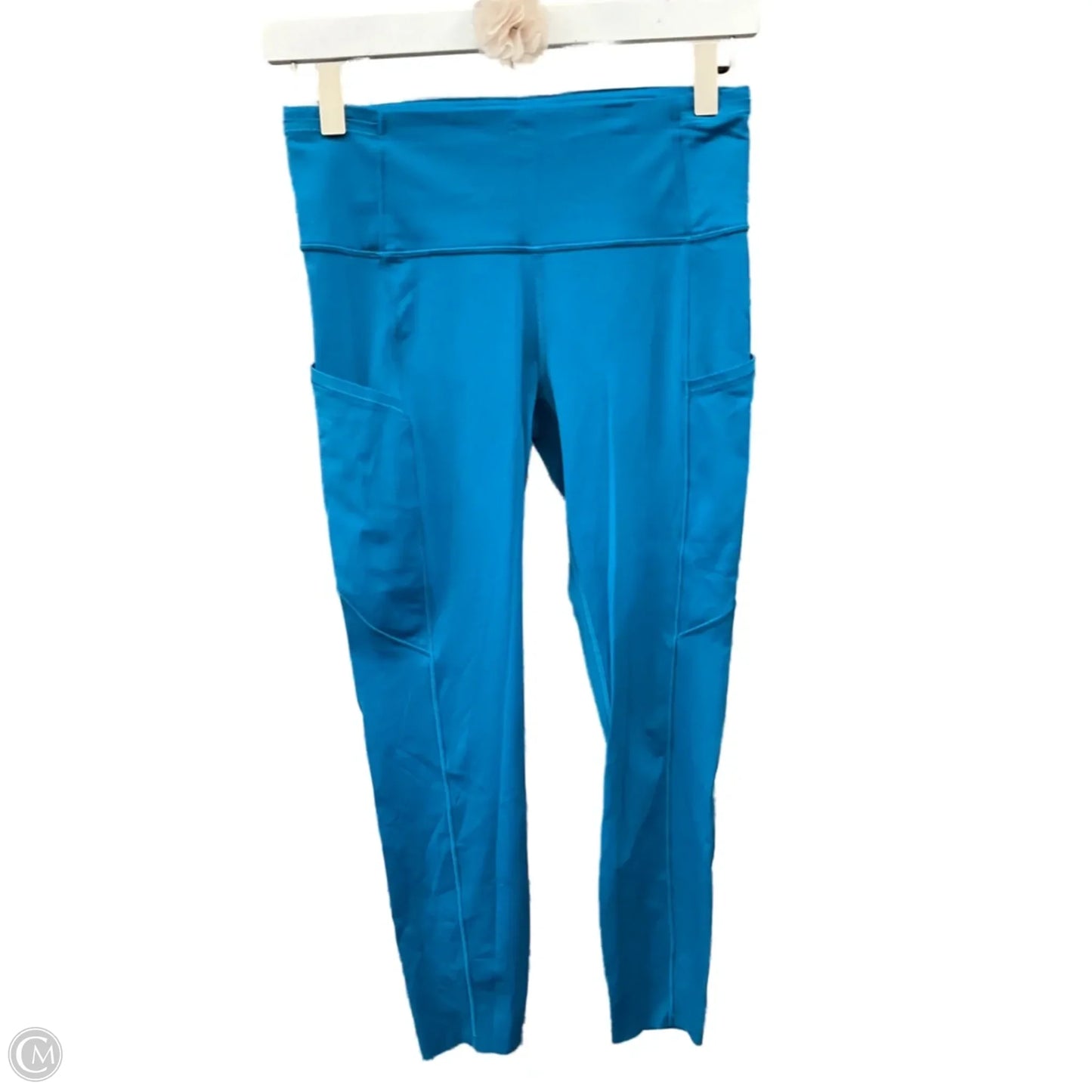 Athletic Leggings By Lululemon In Blue, Size: 0