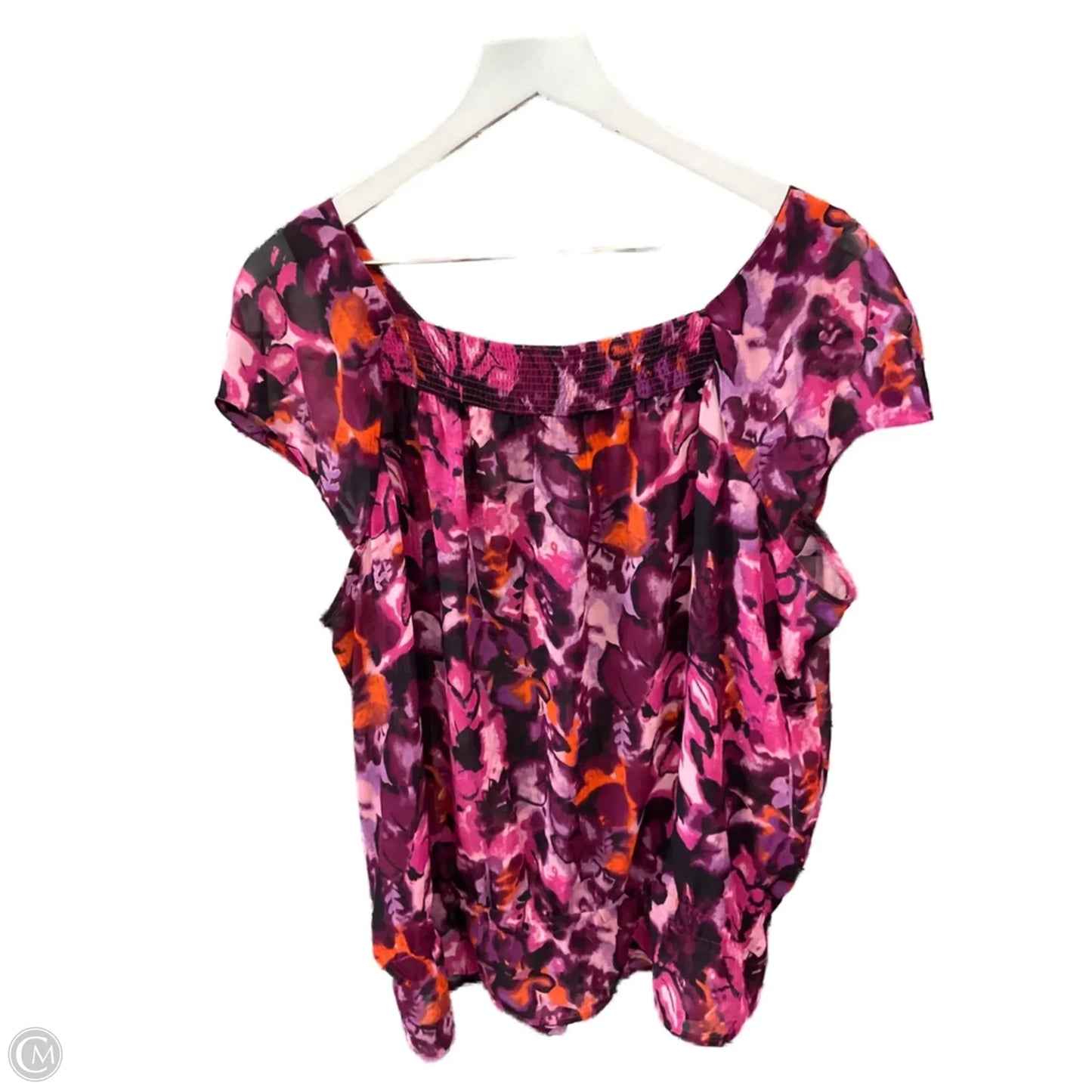 Top Sleeveless By Ana In Purple, Size: Xl