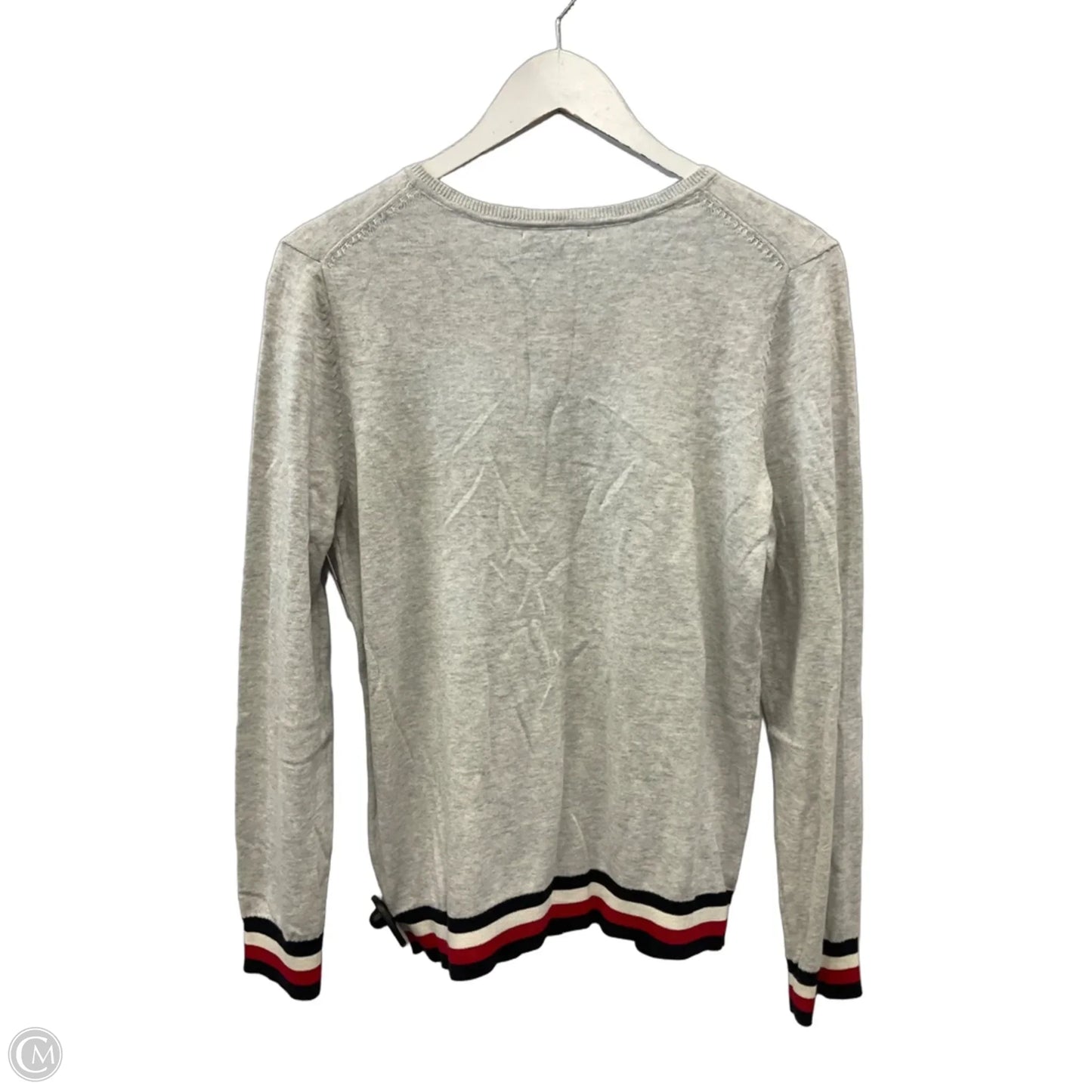 Cardigan By Tommy Hilfiger In Grey, Size: M