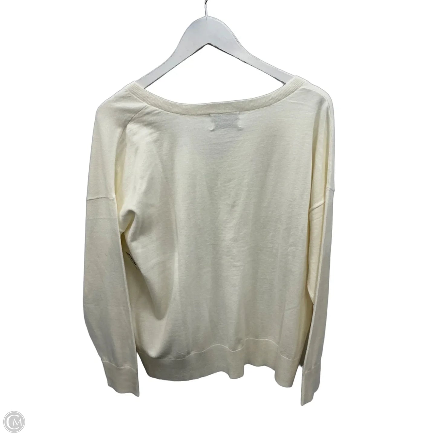 Sweater By Old Navy In Cream, Size: L