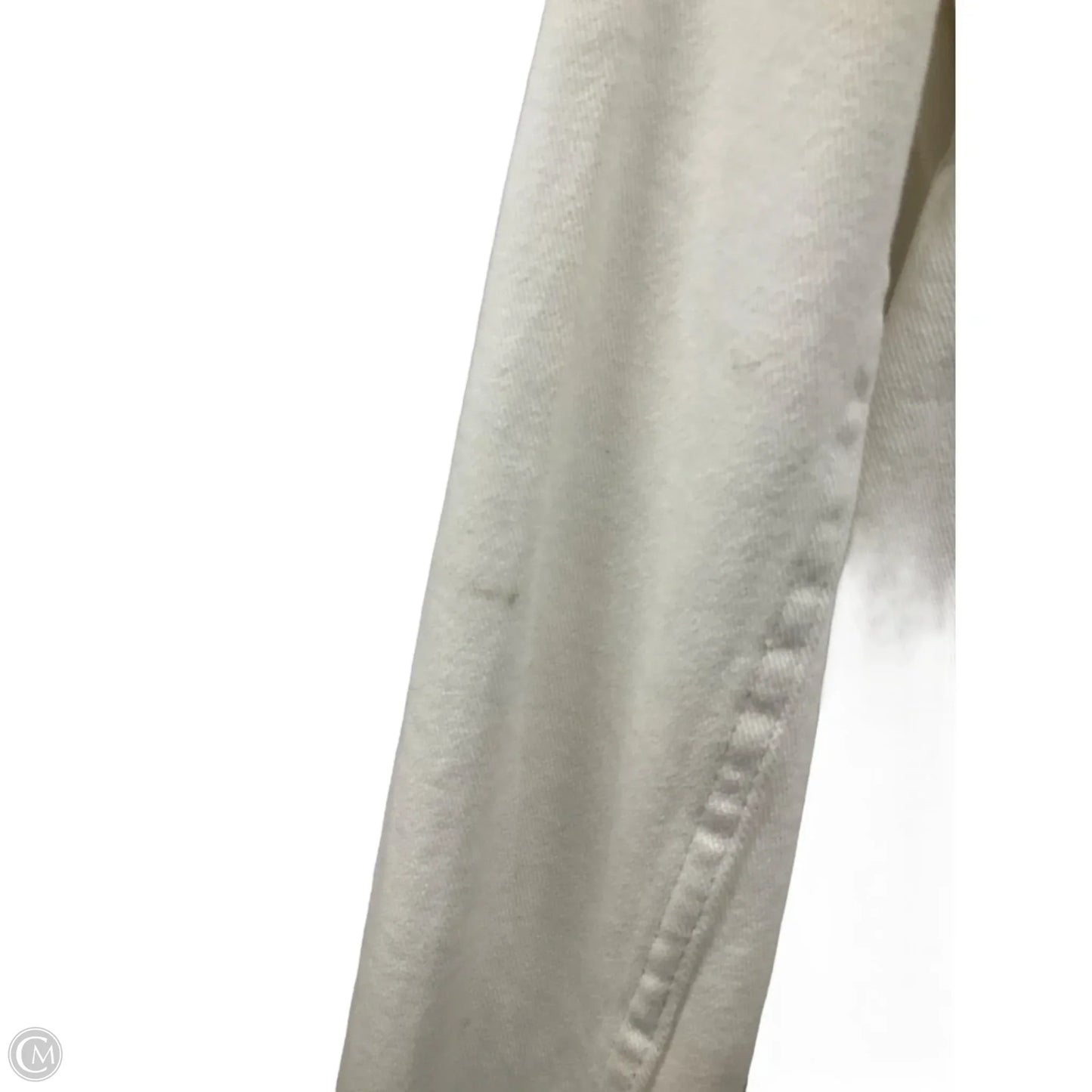 Jacket Denim By Time And Tru In White, Size: M