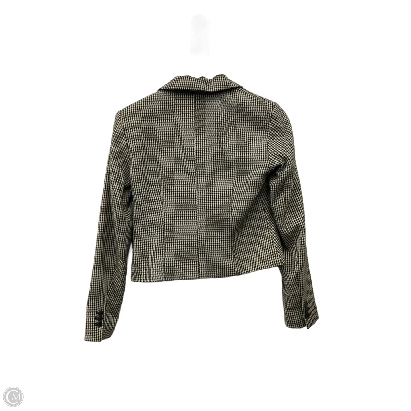 Blazer By Nine West In Black & Cream, Size: Xs