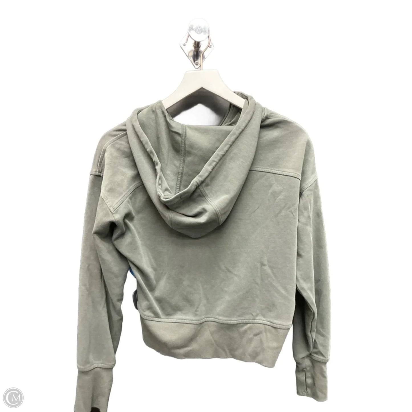 Athletic Sweatshirt Hoodie By Old Navy In Green, Size: S