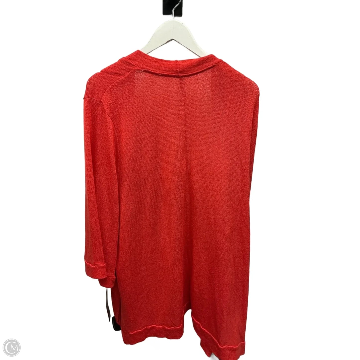 Cardigan By Massini In Coral, Size: 2x