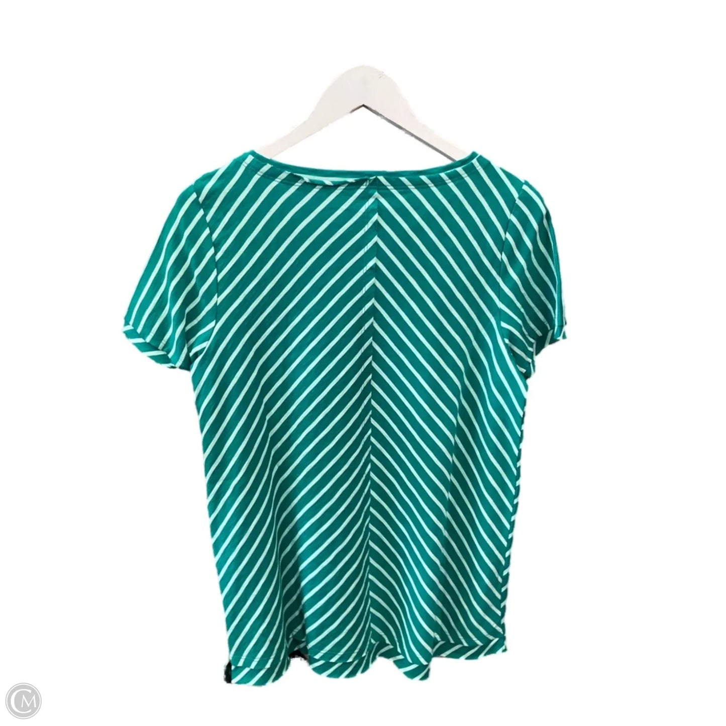 Top Short Sleeve By Soft Surroundings In Green, Size: S
