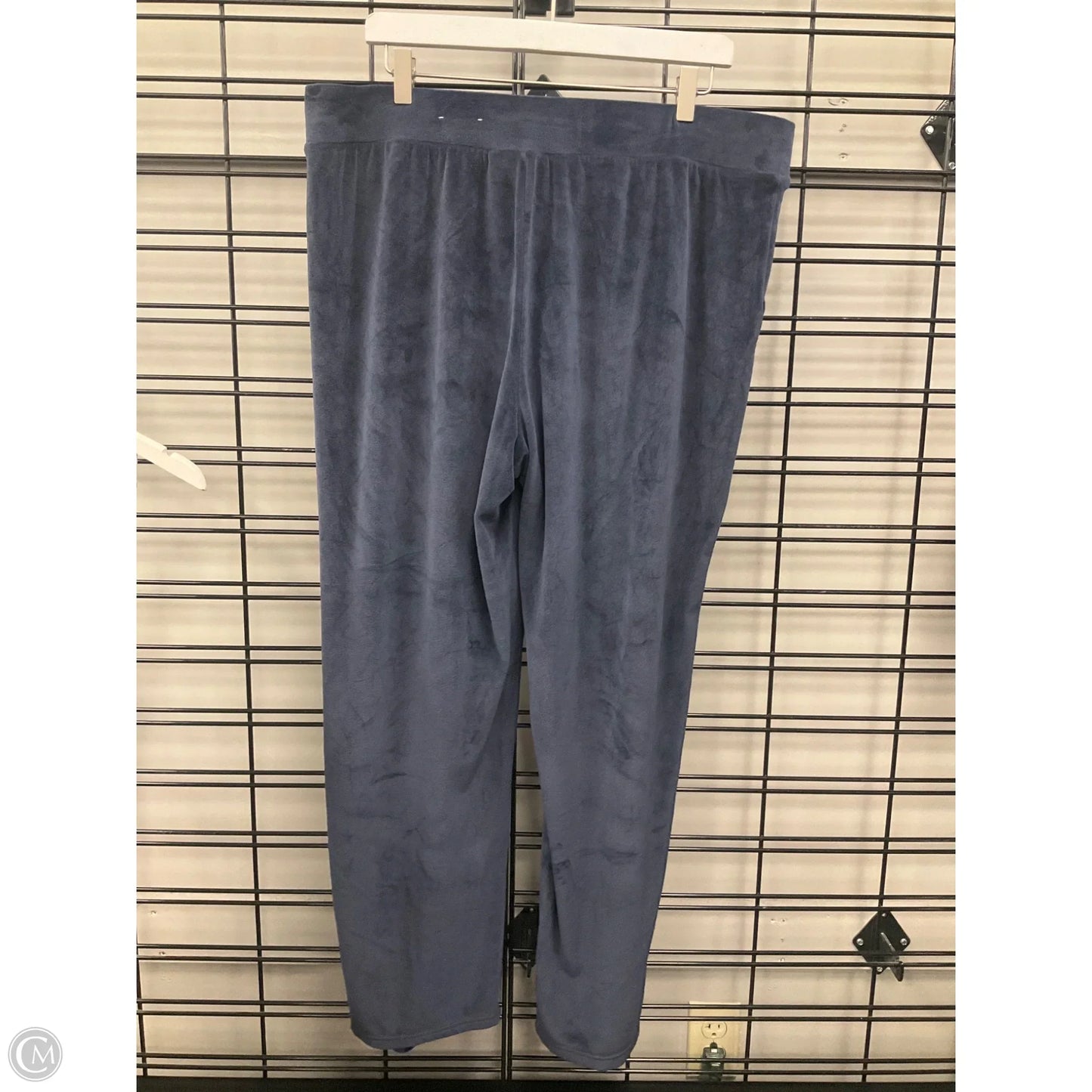 Pants Lounge By Croft And Barrow In Blue, Size: Xxl
