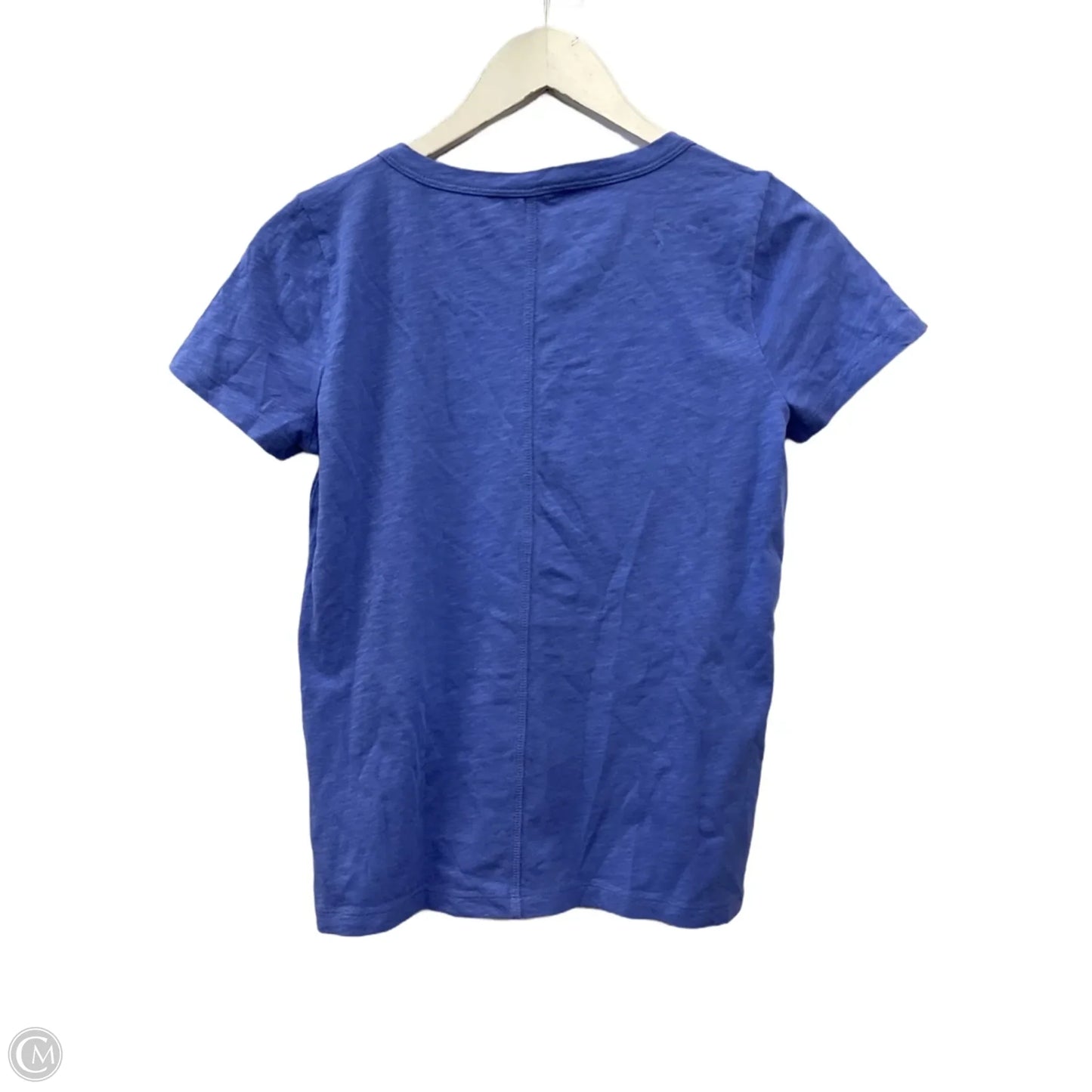 Top Short Sleeve Basic By J. Crew In Blue, Size: Xs