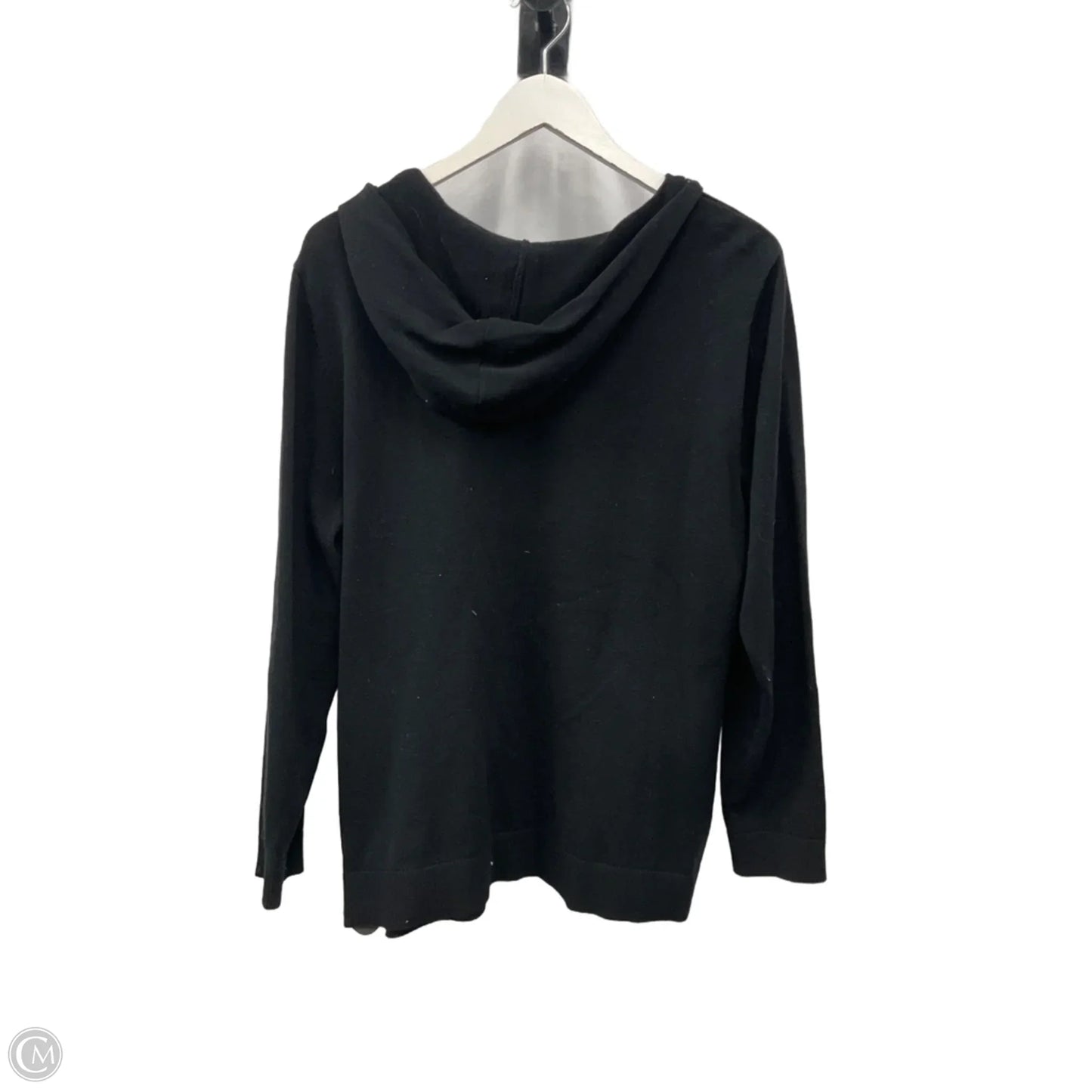 Top Long Sleeve By Christopher And Banks In Black, Size: Xl