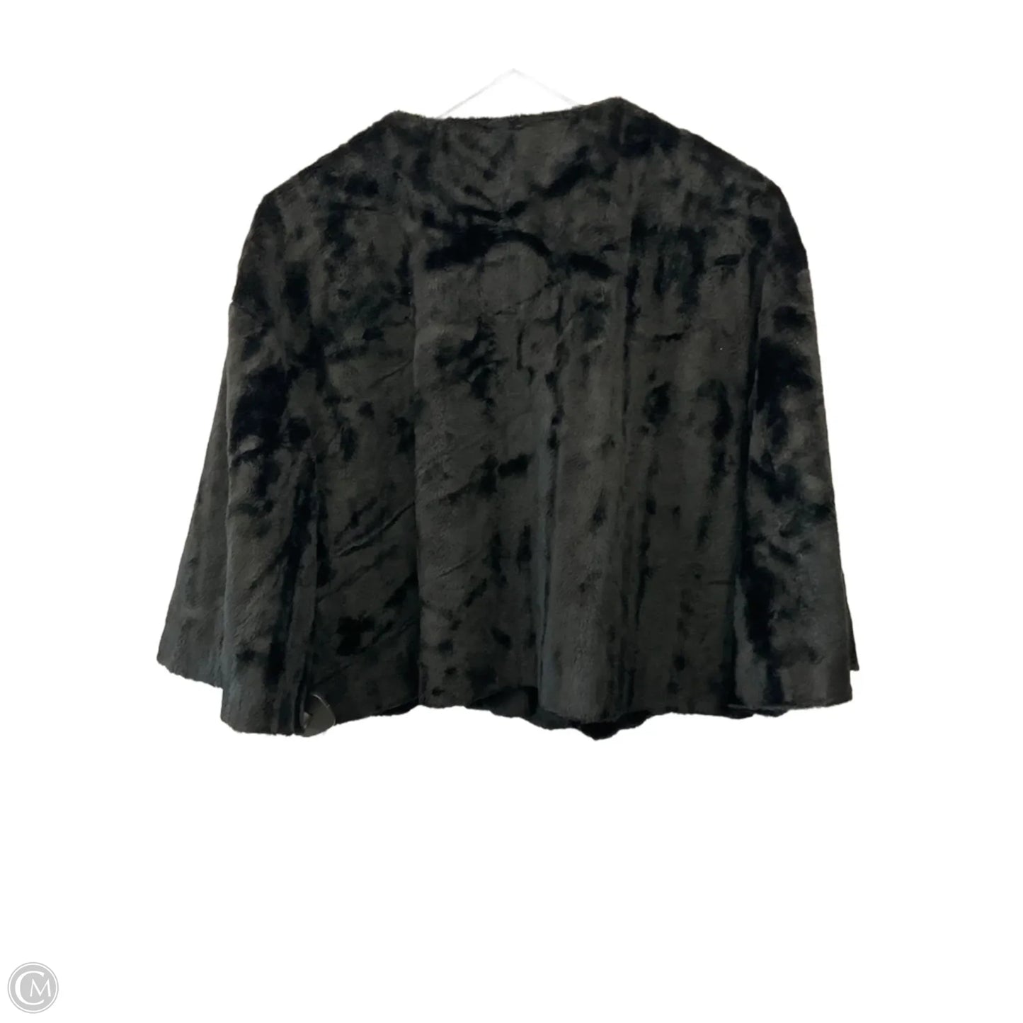 Jacket Faux Fur & Sherpa By Clothes Mentor In Black, Size: Xl