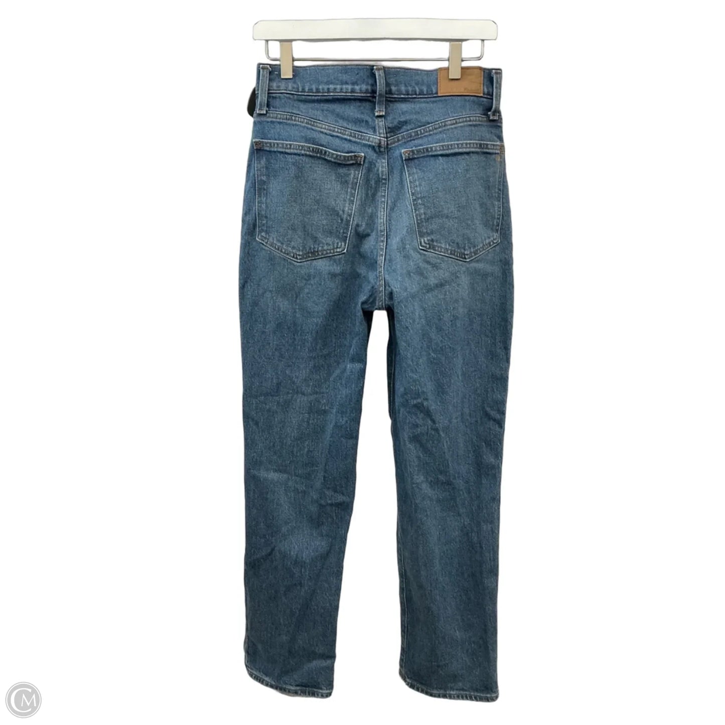 Jeans Straight By Madewell In Blue Denim, Size: 6