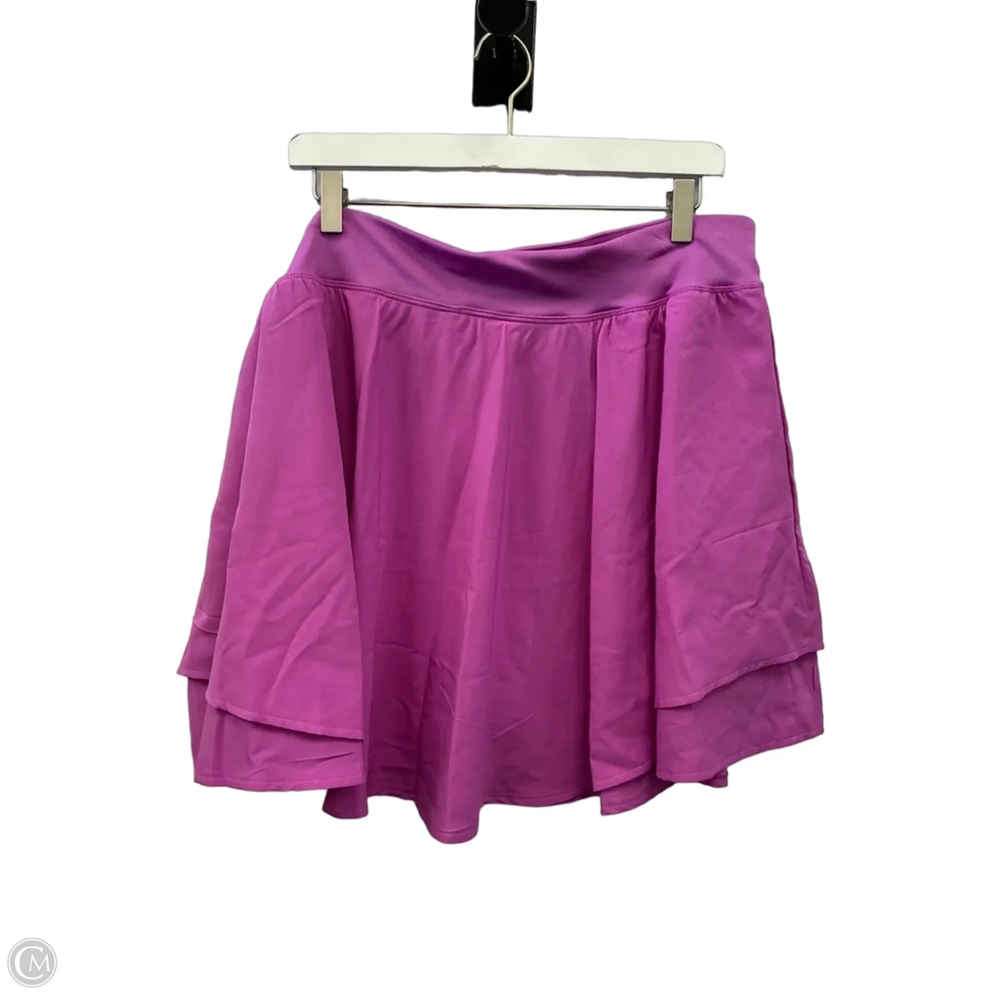 Athletic Skort By Mta Sport In Pink, Size: 2x