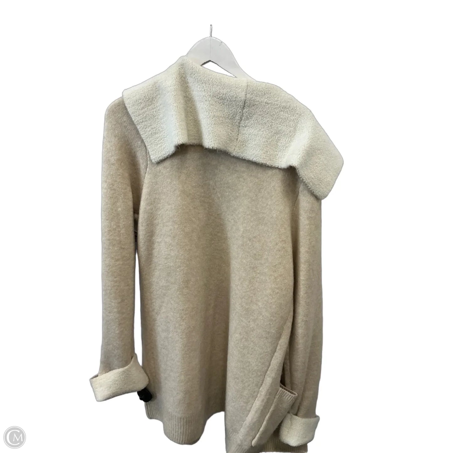Sweater Cardigan By Jessica Simpson In Cream, Size: Xl