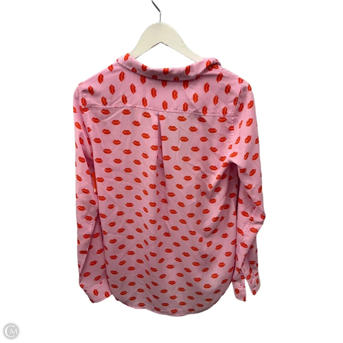 Top Long Sleeve By Clothes Mentor In Pink, Size: Xs