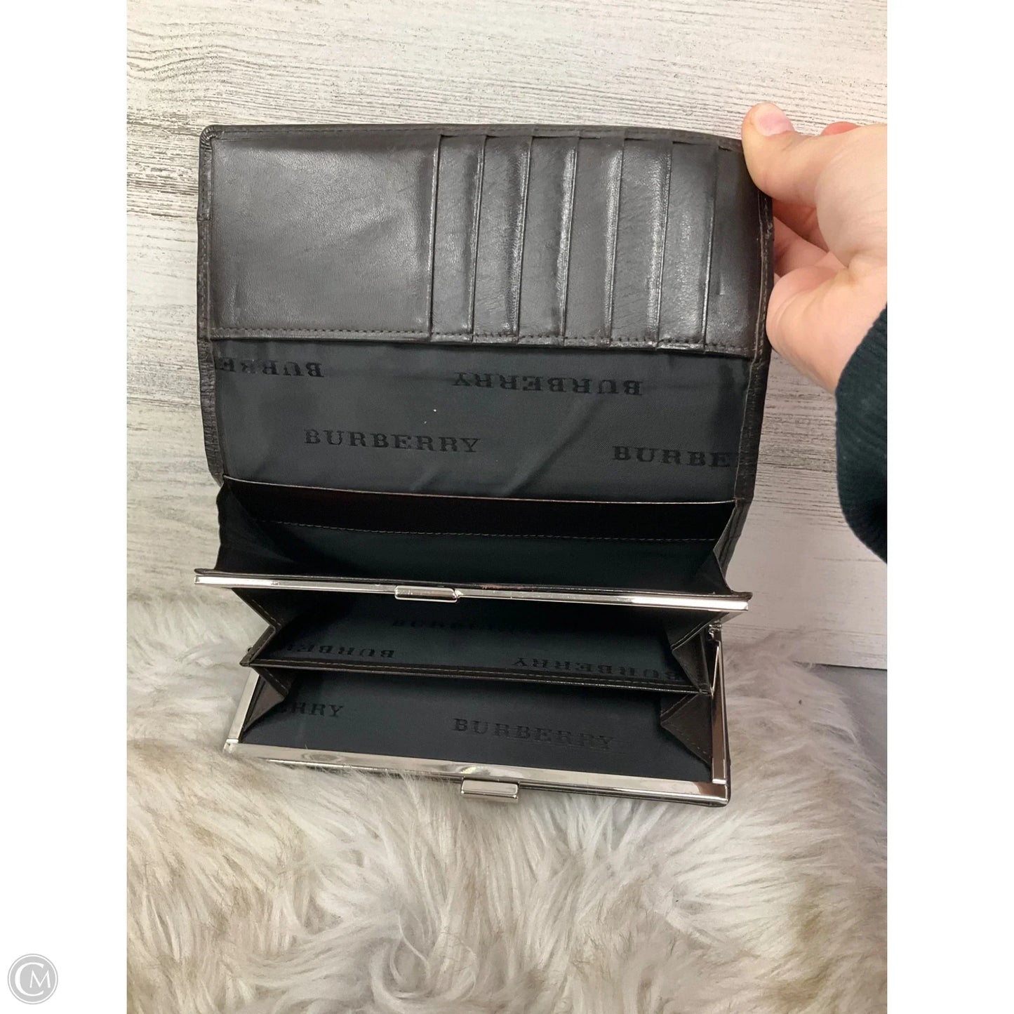 Wallet By Burberry, Size: Medium