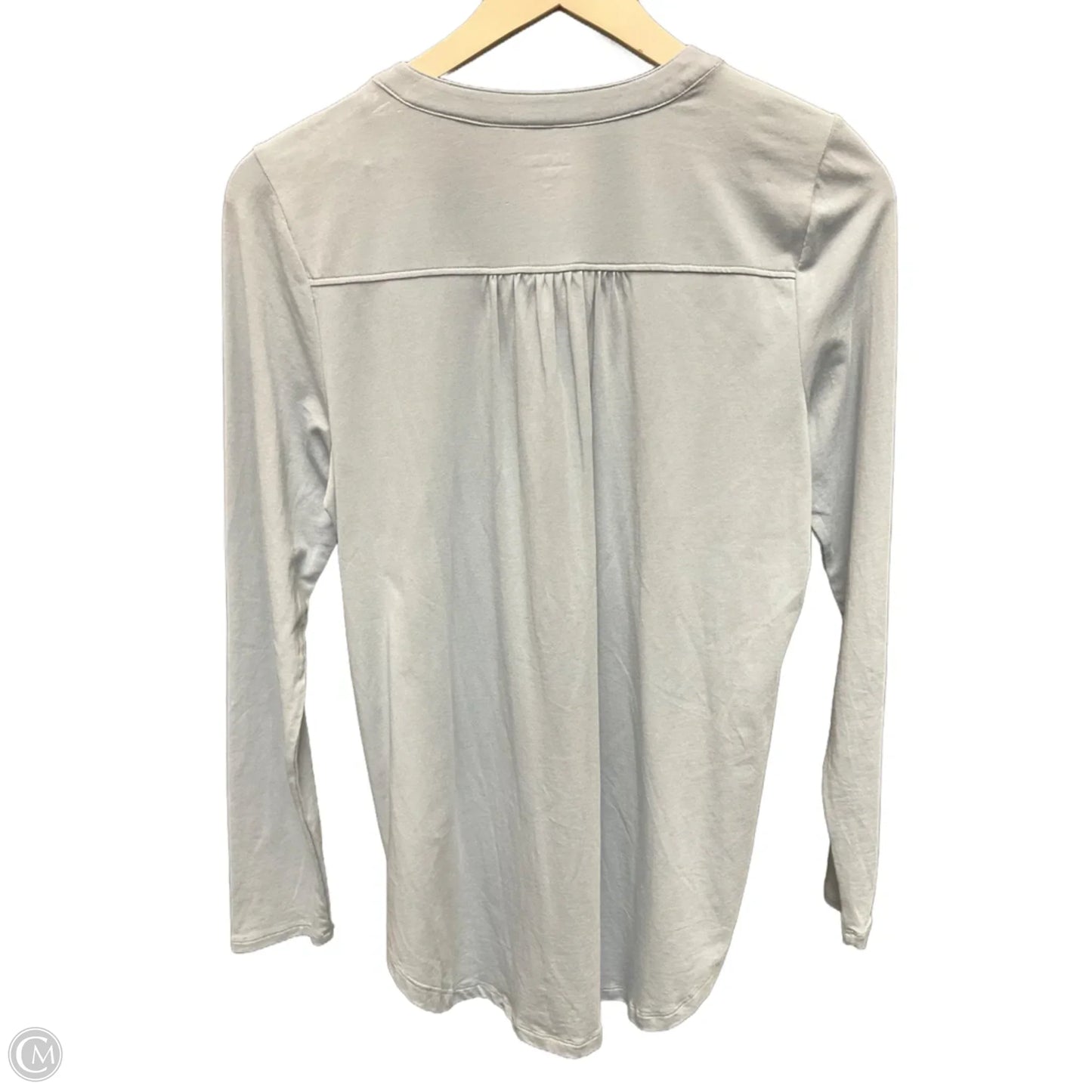 Top Long Sleeve By Lands End In Blue, Size: Xs