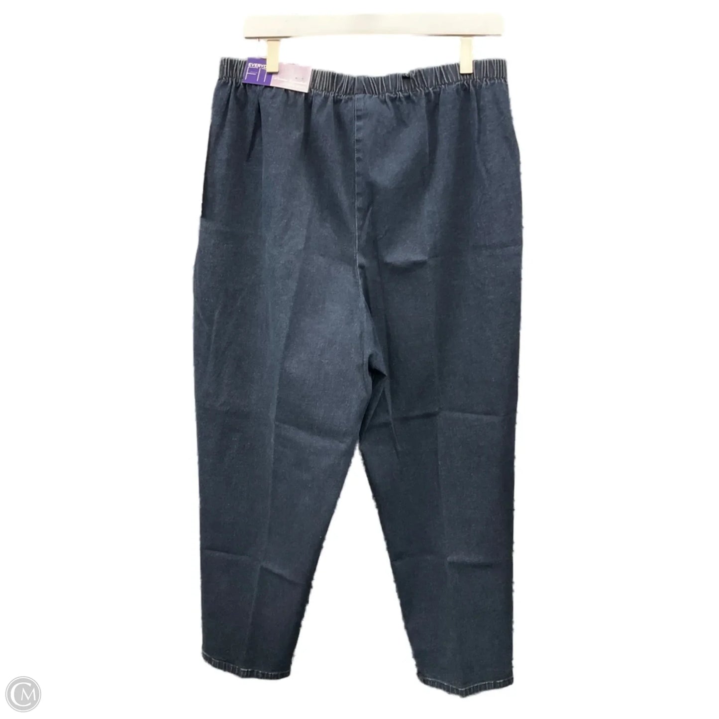 Pants Leggings By Catherines In Blue Denim, Size: 18