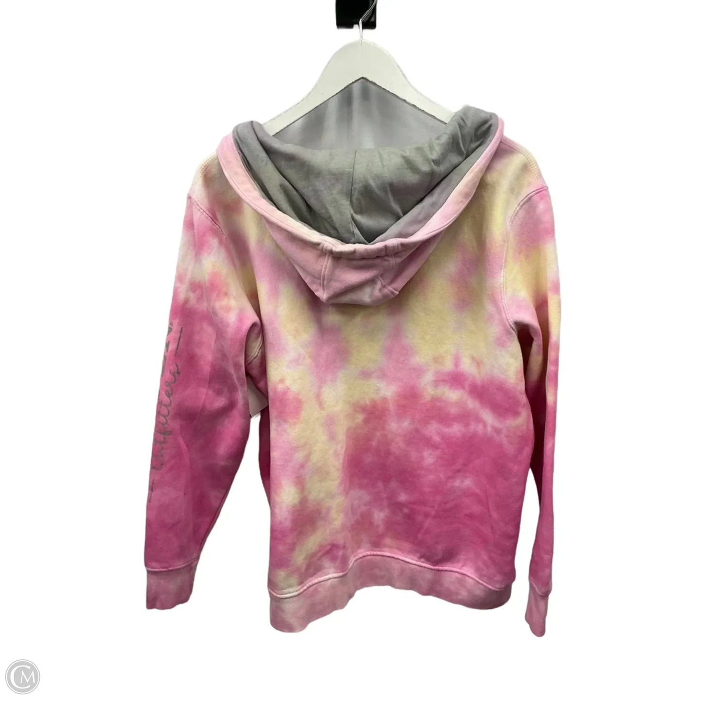 Sweatshirt Hoodie By Clothes Mentor In Pink, Size: Xl