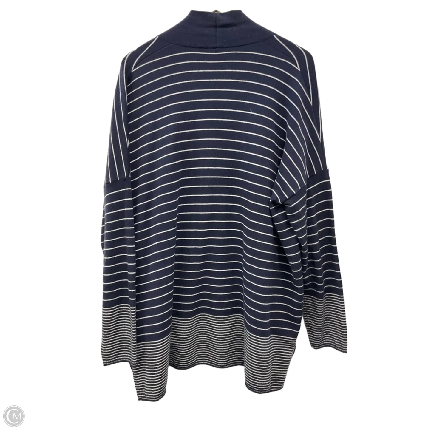 Sweater Cardigan By Gap In Navy, Size: Xl