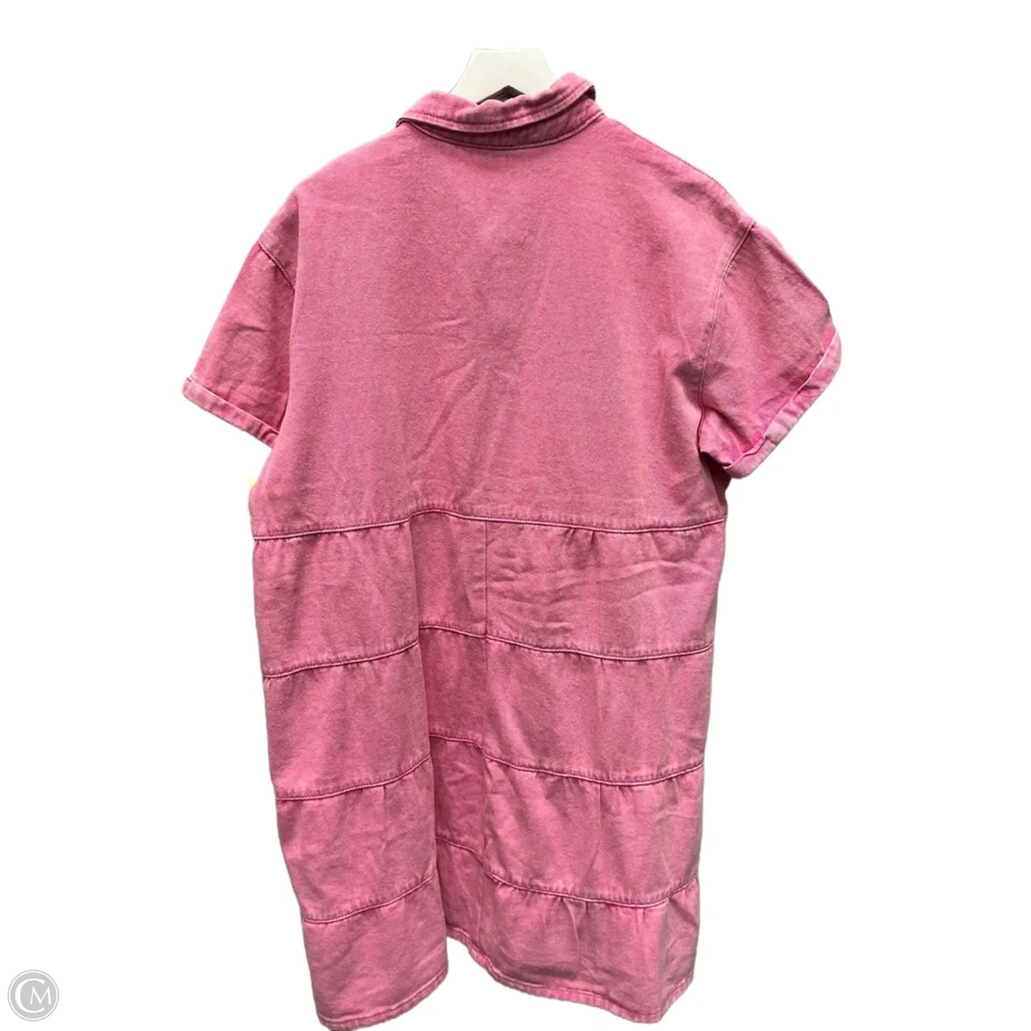 Dress Casual Short By Savanna Jane In Pink, Size: 1x