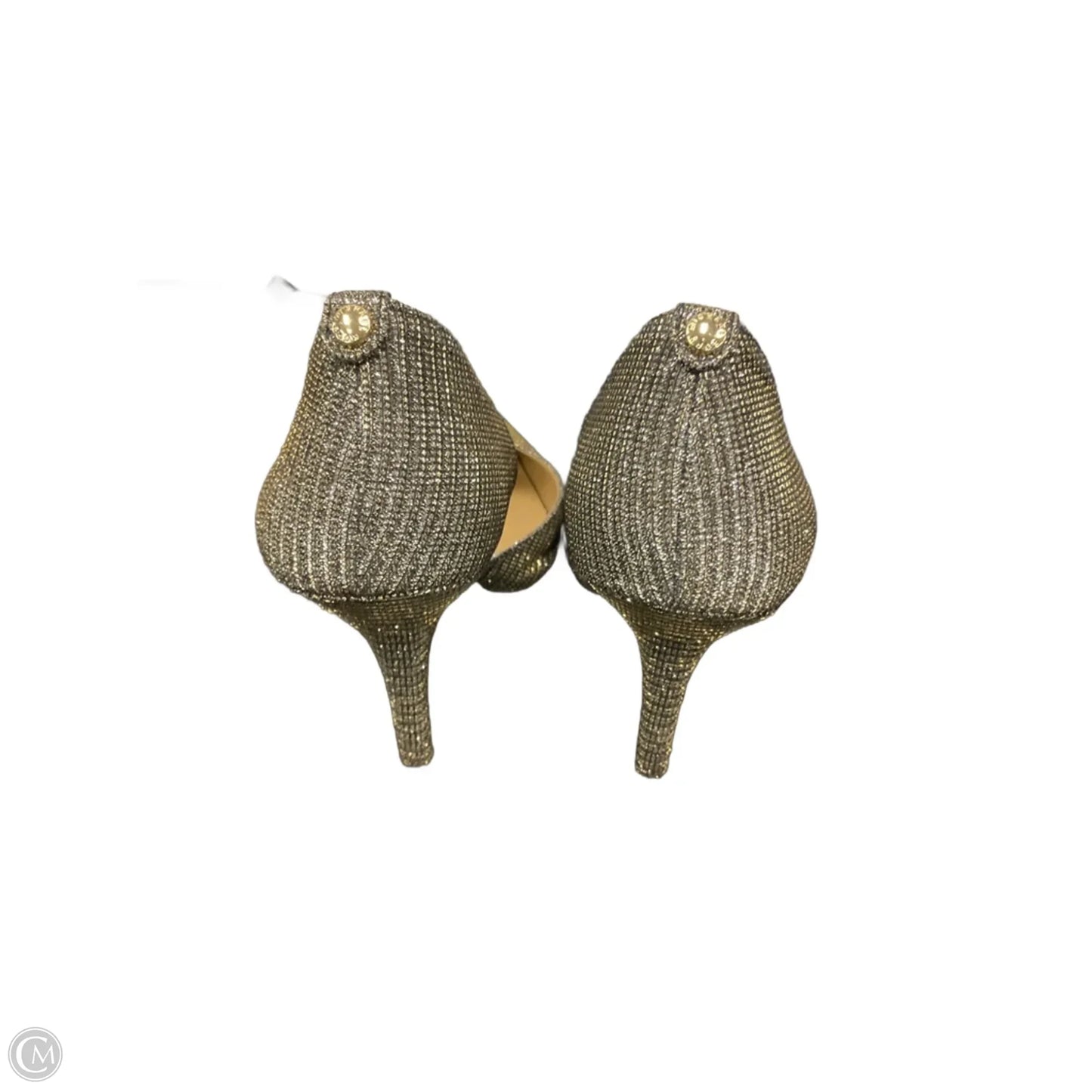 Shoes Designer By Michael Kors In Gold, Size: 10