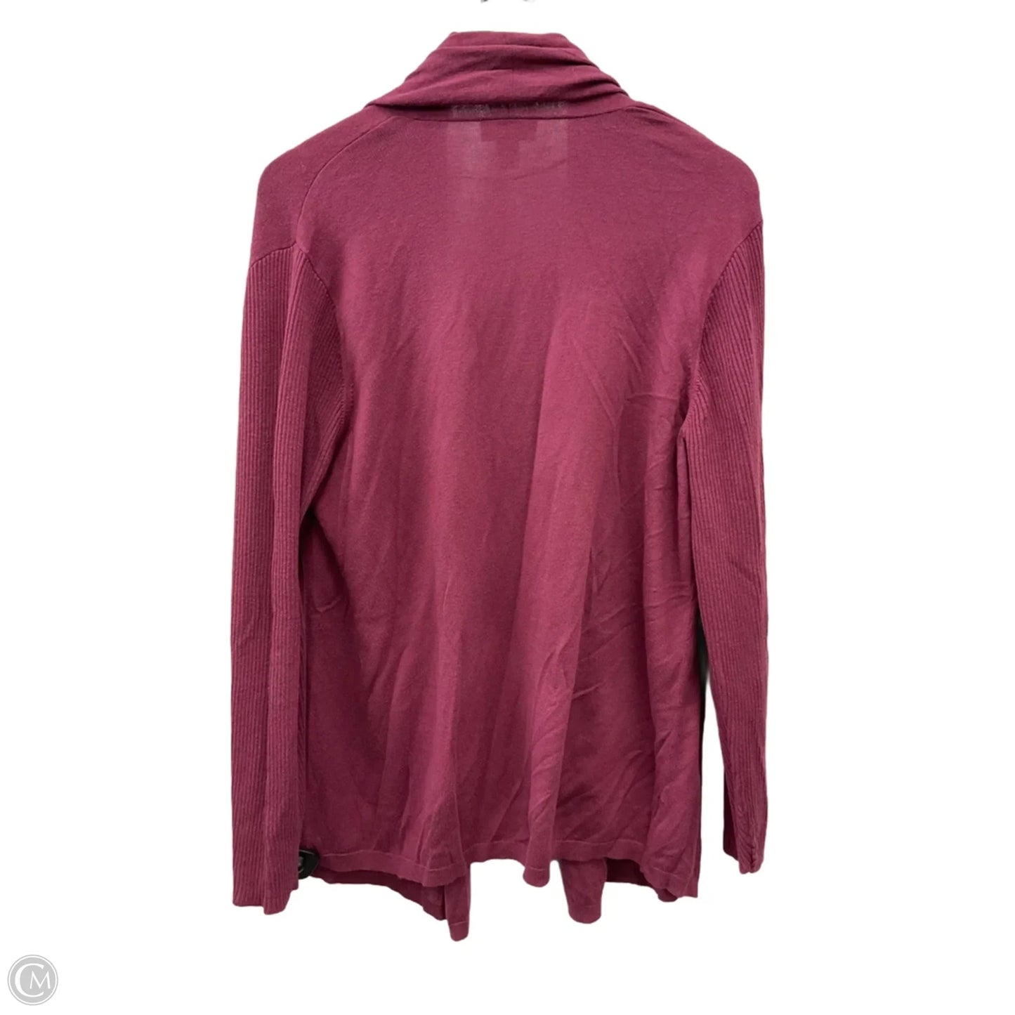 Cardigan By Loft In Purple, Size: Xl